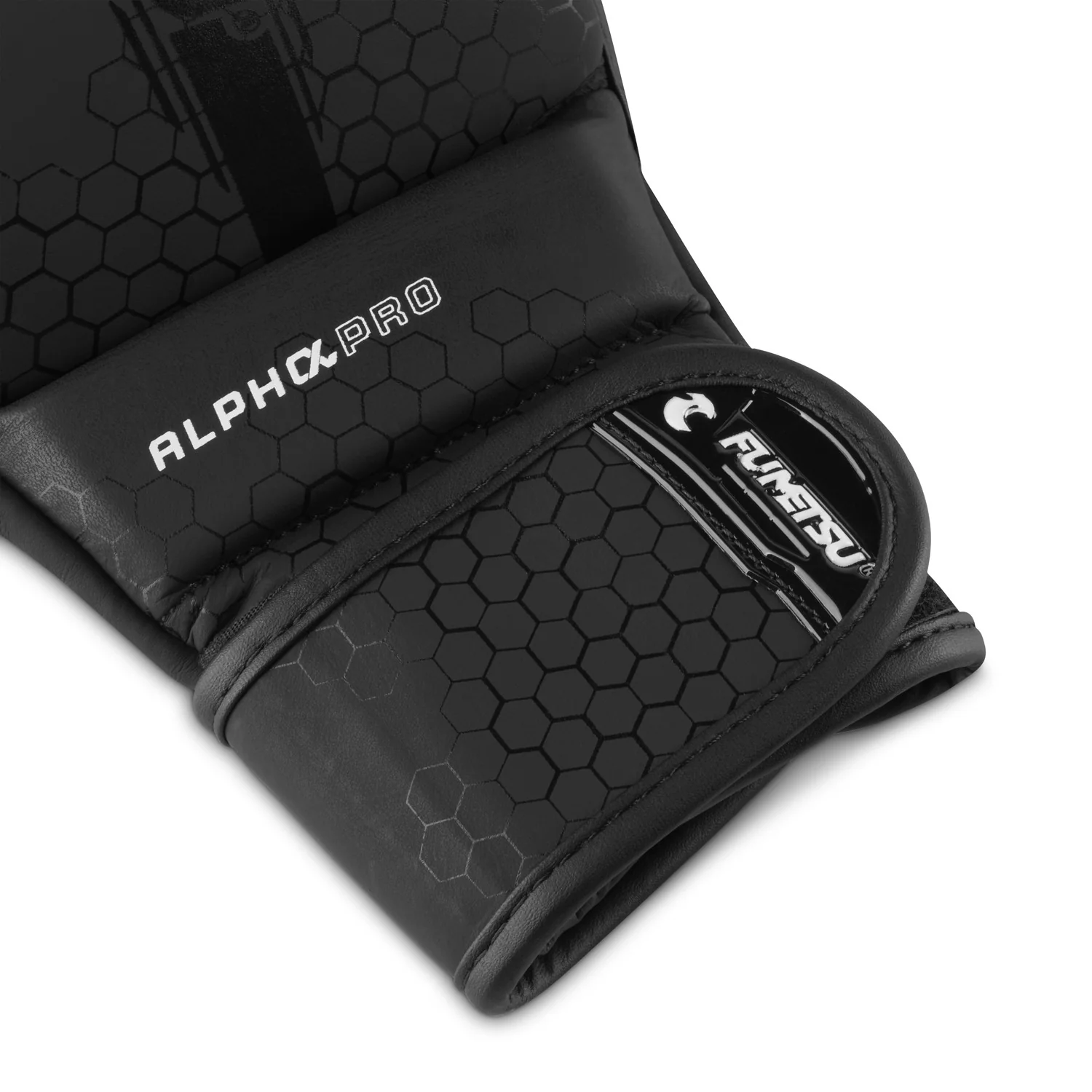 Gants de sparring MMA Alpha Pro Fumetsu - Noir/Noir - Image 4