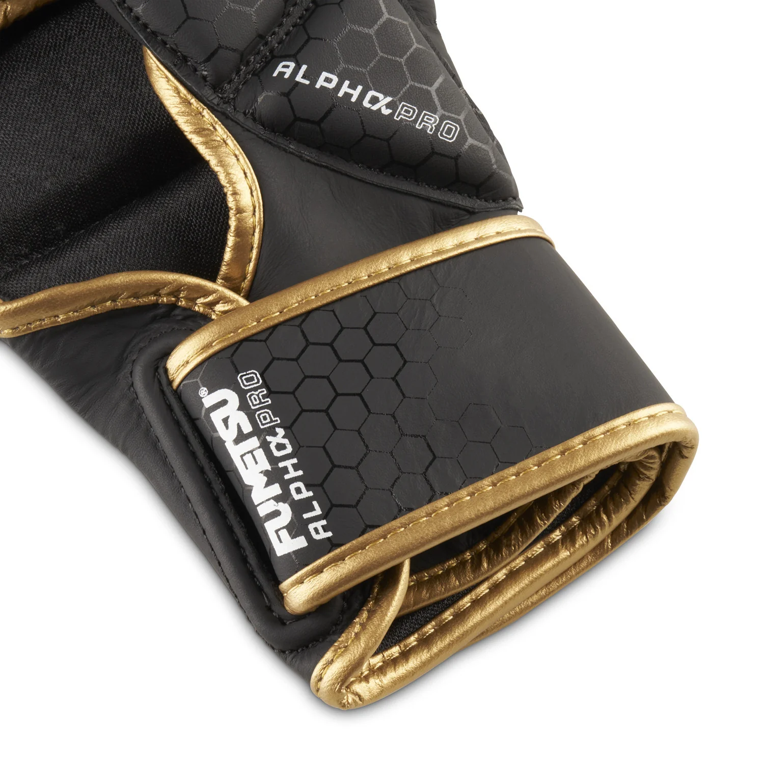 Gants de sparring MMA Alpha Pro Fumetsu - Noir/Or - Image 5