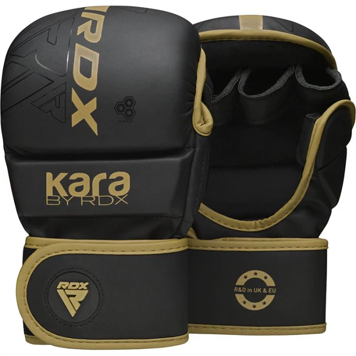 Gants de sparring MMA F6 Kara RDX - Noir/Or