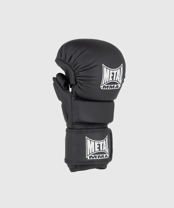Gants de sparring MMA The Shell Metal Boxe - Noir - Image 2