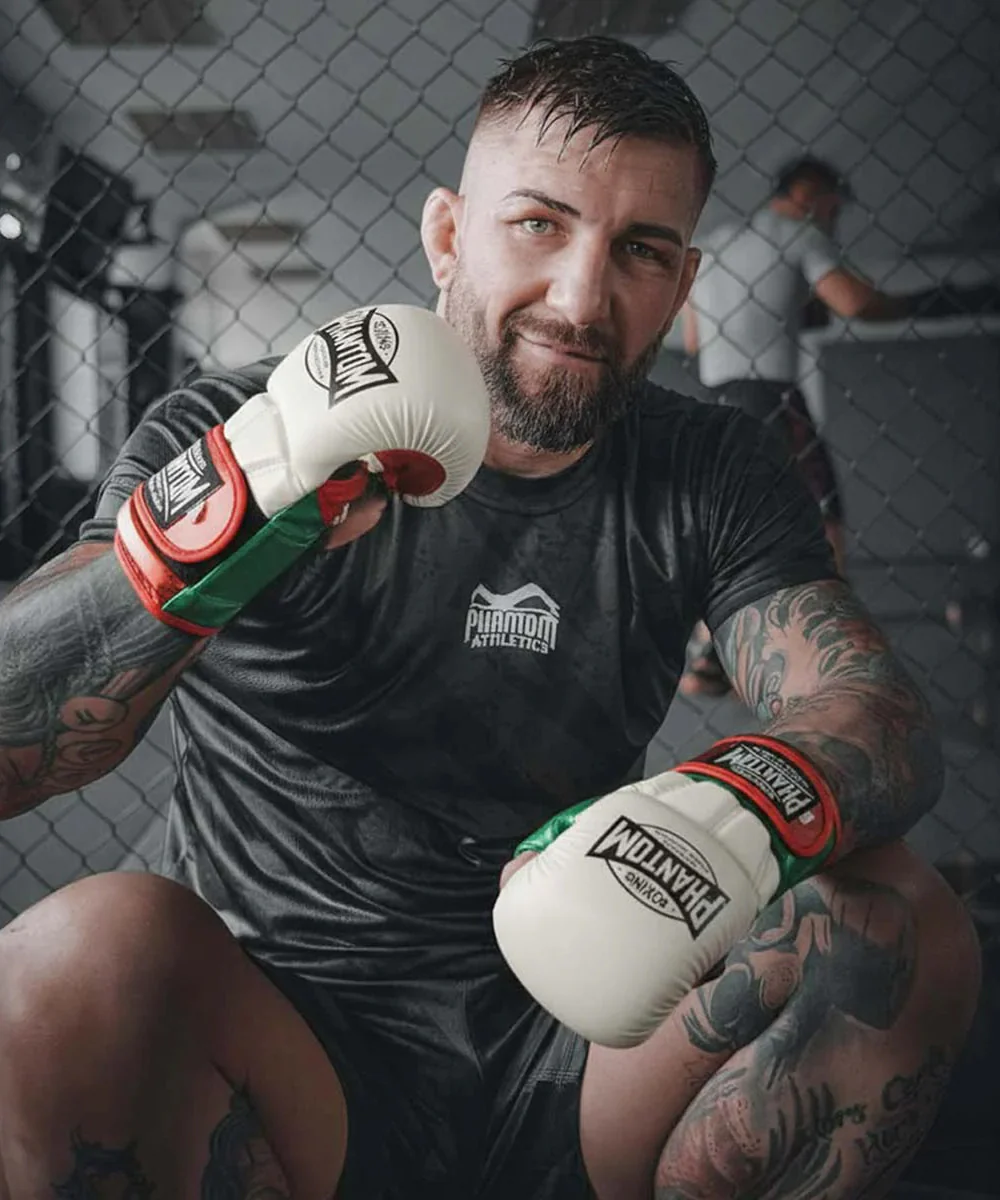 Gants de sparring MMA Mexico Phantom Athletics - Blanc/Vert/Rouge - Image 5