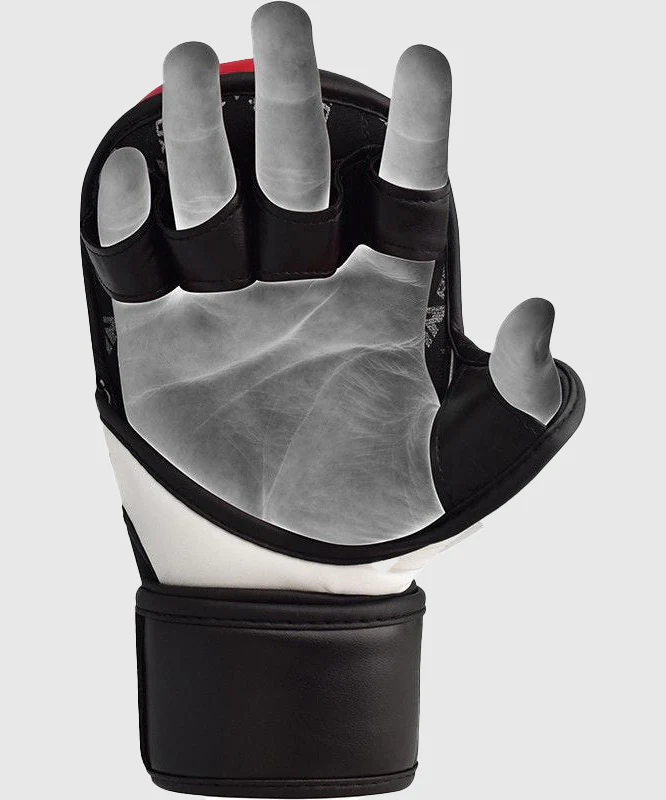 Gants de sparring MMA T6 RDX Sports - Rouge - Image 3