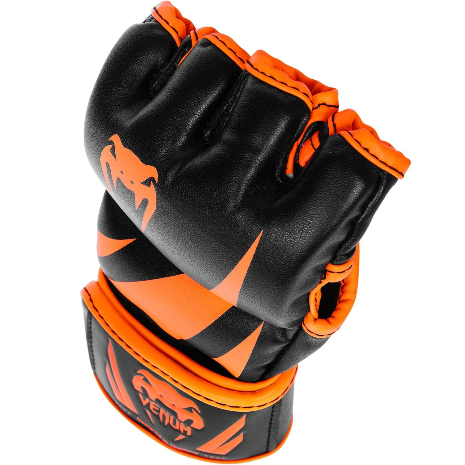 Gants de MMA Venum Challenger - Orange/Noir - Image 3