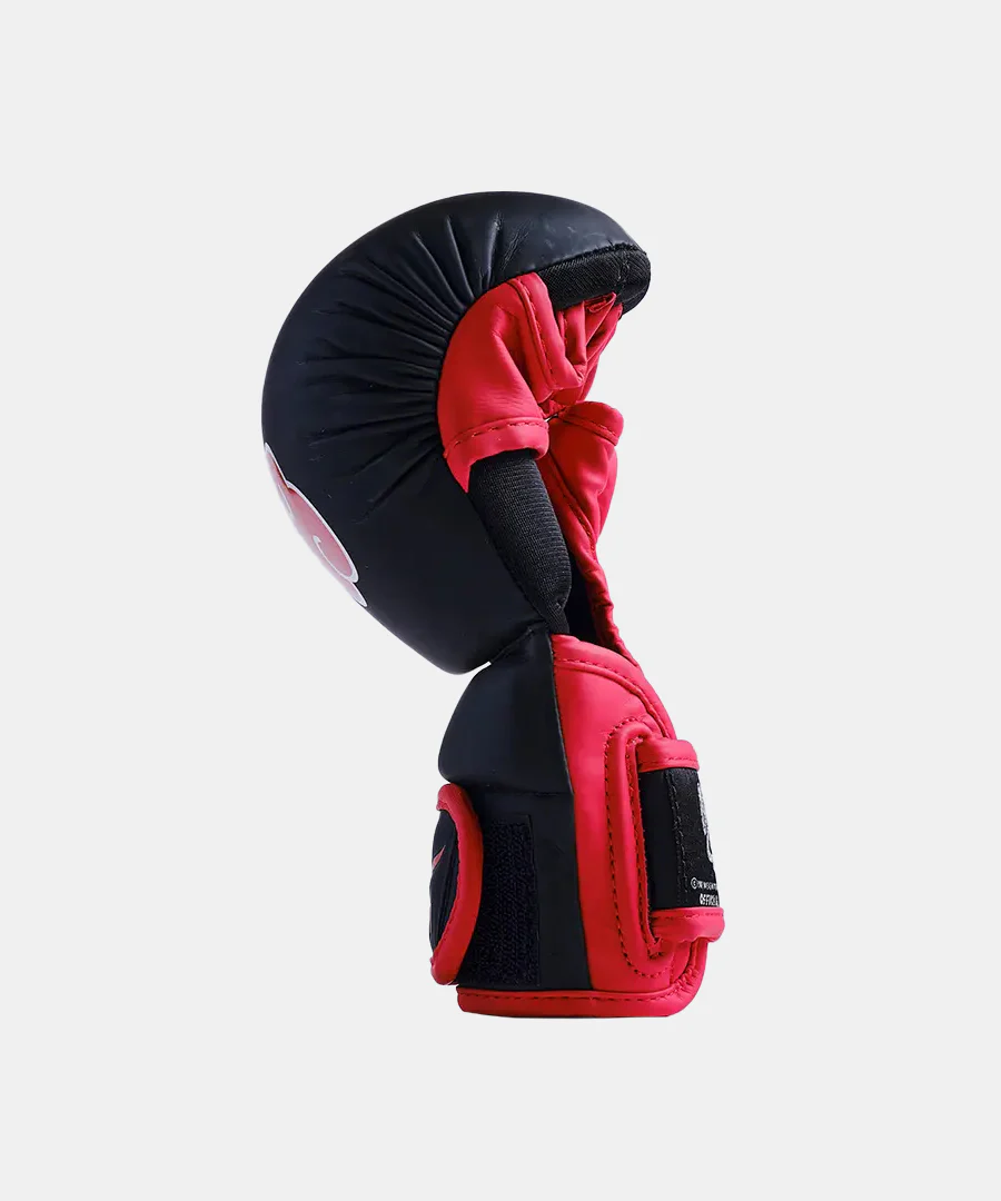 Gants de sparring MMA Akatsuki Elion x Naruto - Noir/Rouge - Image 4