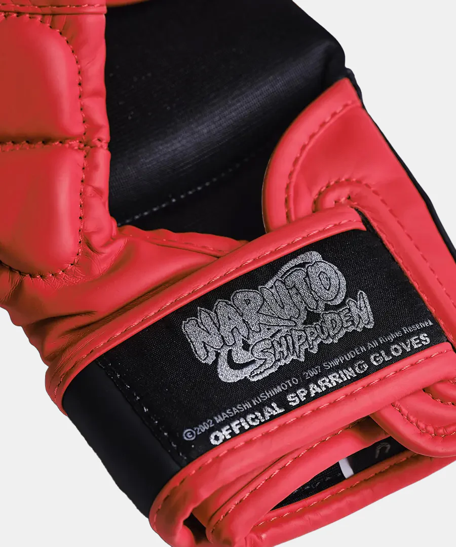 Gants de sparring MMA Akatsuki Elion x Naruto - Noir/Rouge - Image 5