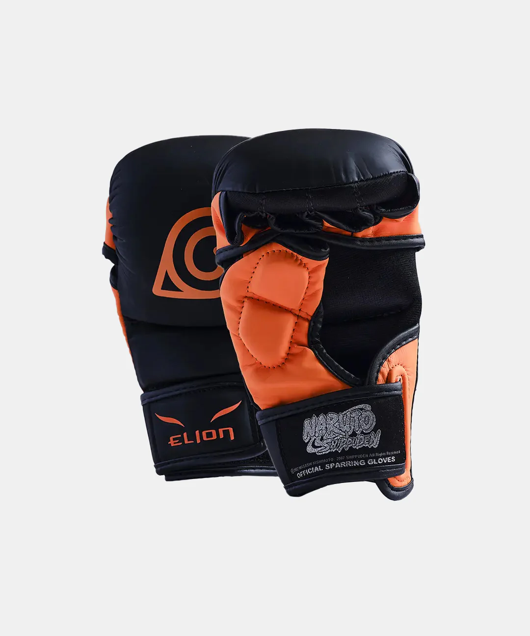 Gants de sparring MMA Naruto Elion x Naruto - Noir/Orange - Image 3