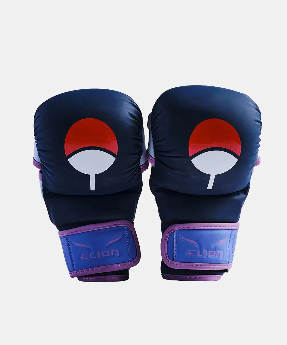 Gants de sparring MMA Sasuke Elion x Naruto - Bleu marine - Image 2