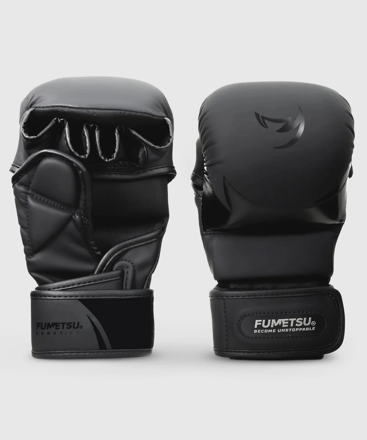 Gants de sparring MMA Ghost S3 Fumetsu - Noir/Noir - Image 2