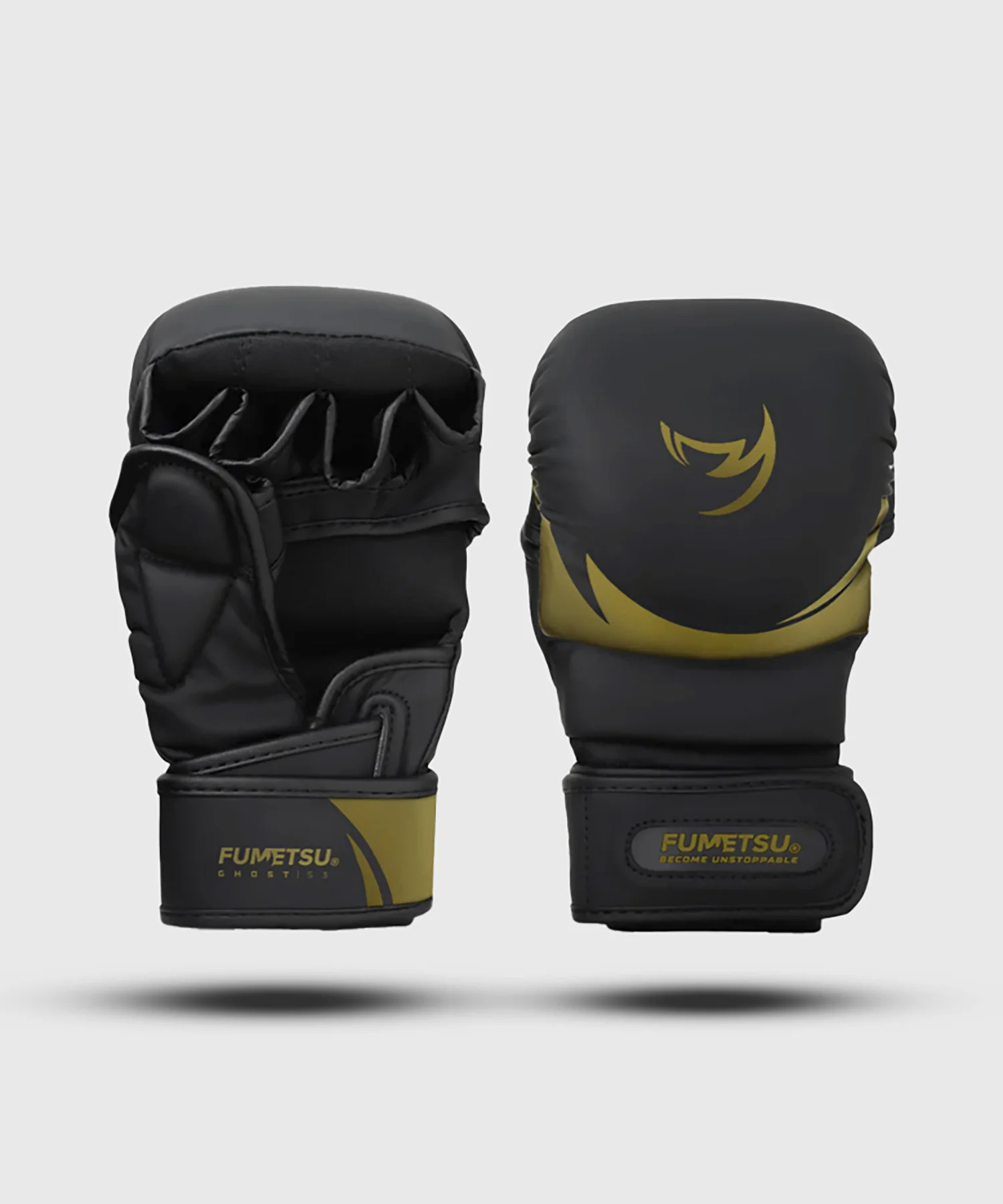 Gants de sparring MMA Ghost S3 Fumetsu - Noir/Or