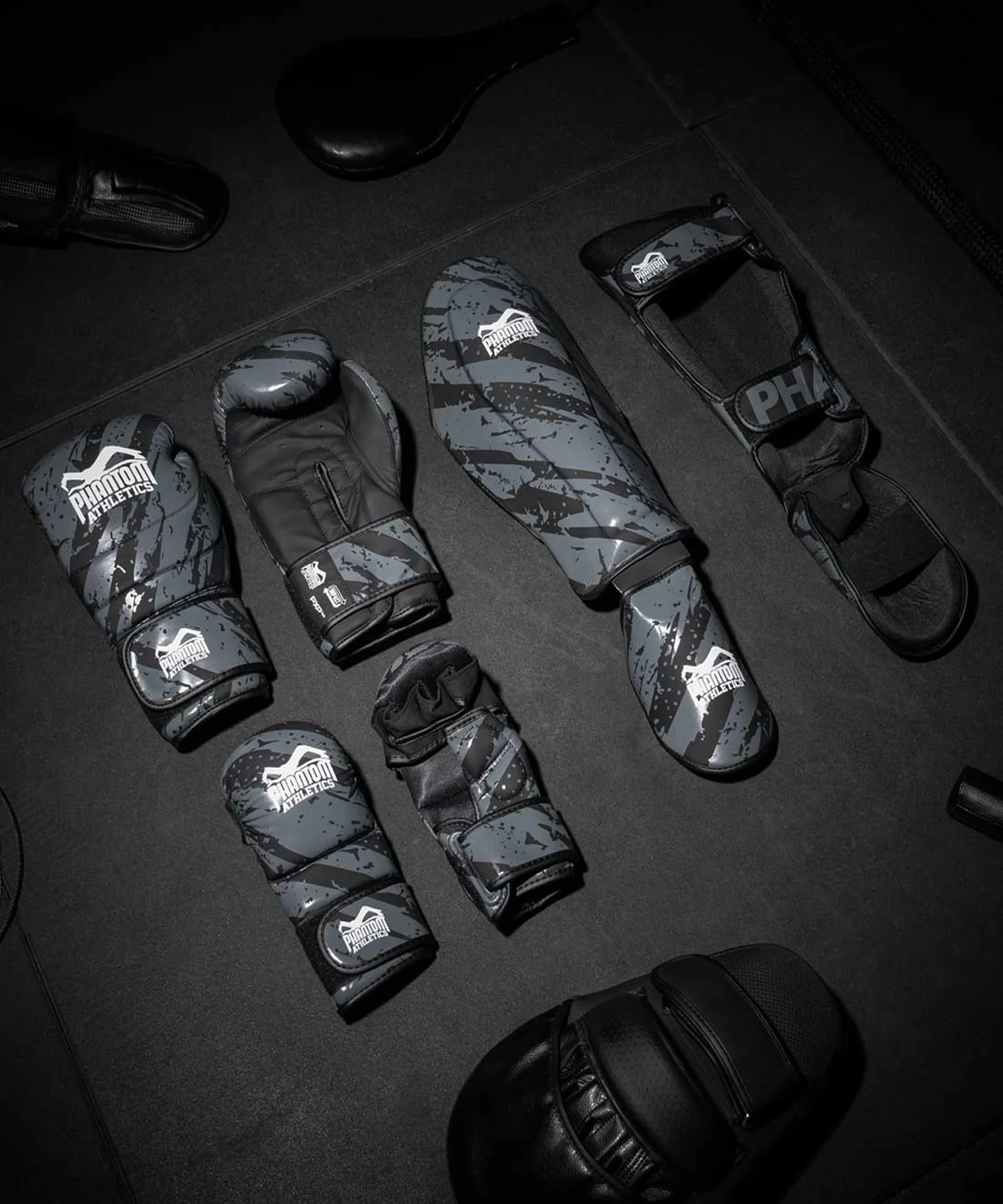 Gants de sparring MMA Evo Camo Tiger Phantom Athletics - Gris - Image 2