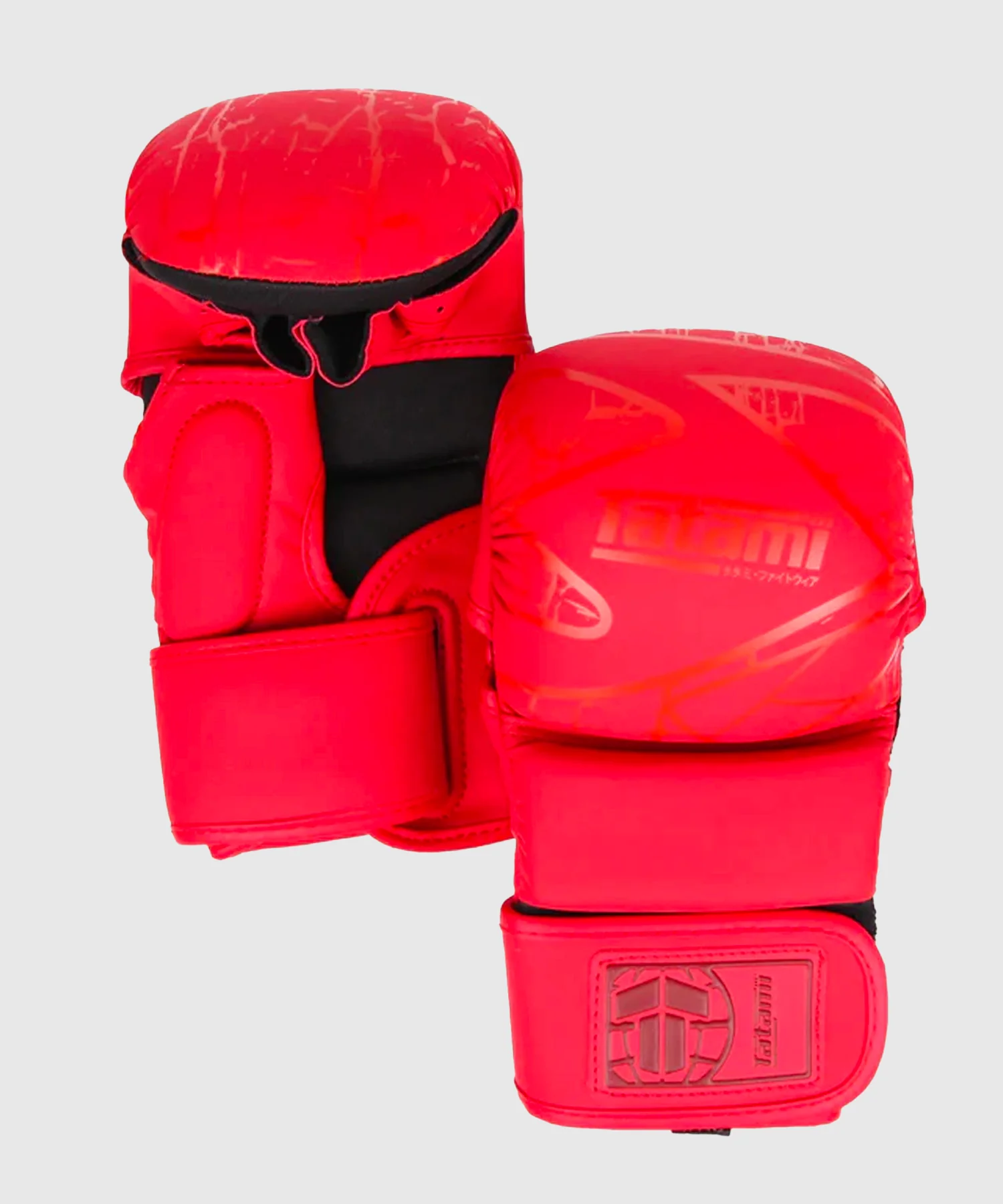 Gants De Sparring Mma Tatami Fightwear Obsidian - Rouge - Image 4