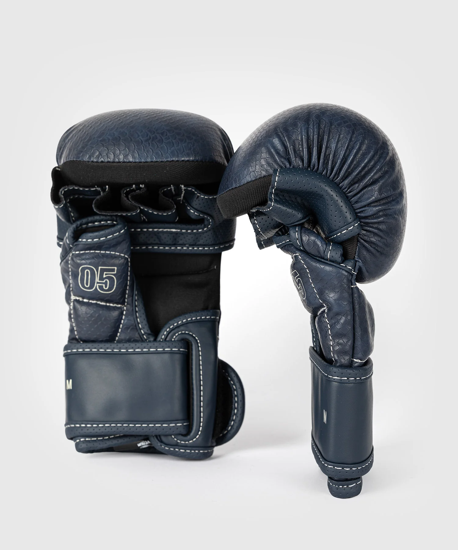 Gants de sparring MMA Venum Impact Evo Scales - Bleu nuit - Image 3