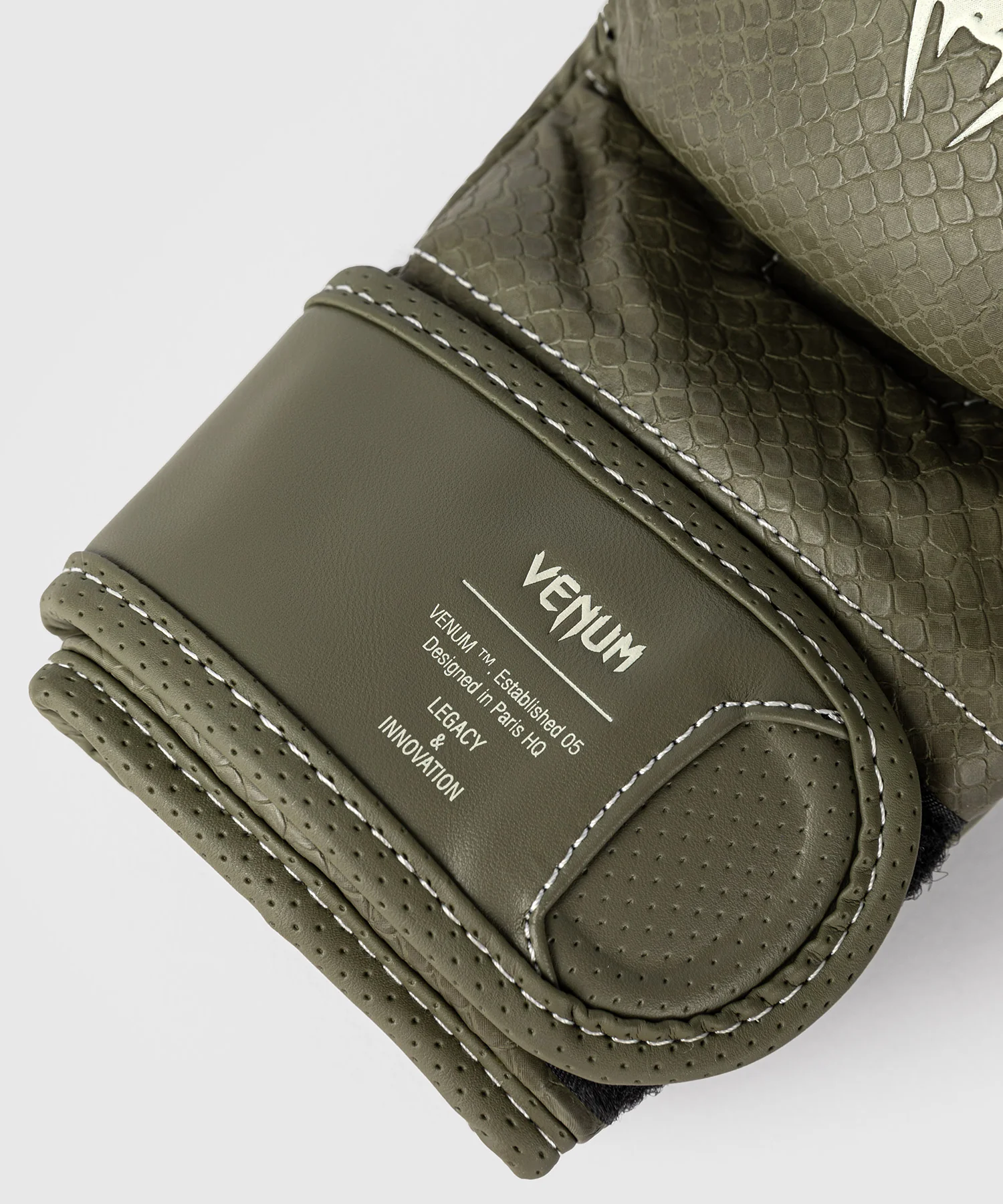 Gants de sparring MMA Venum Impact Evo Scales - Vert armée - Image 4