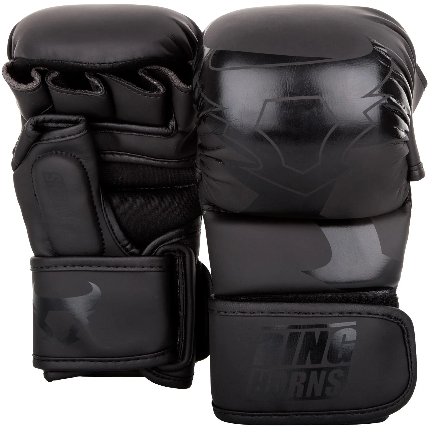 Gants de sparring MMA Ringhorns Charger by Venum - Noir/Noir