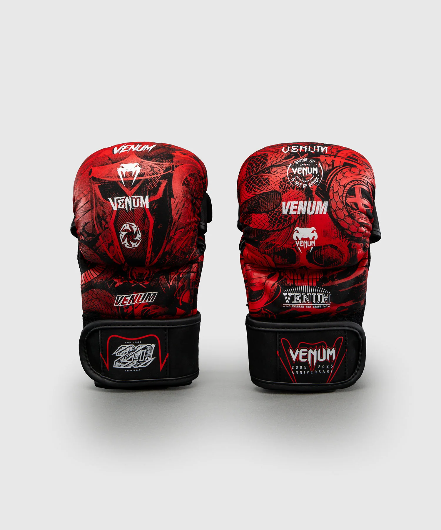 Gants de sparring Venum 20th Anniversary - Noir/Rouge