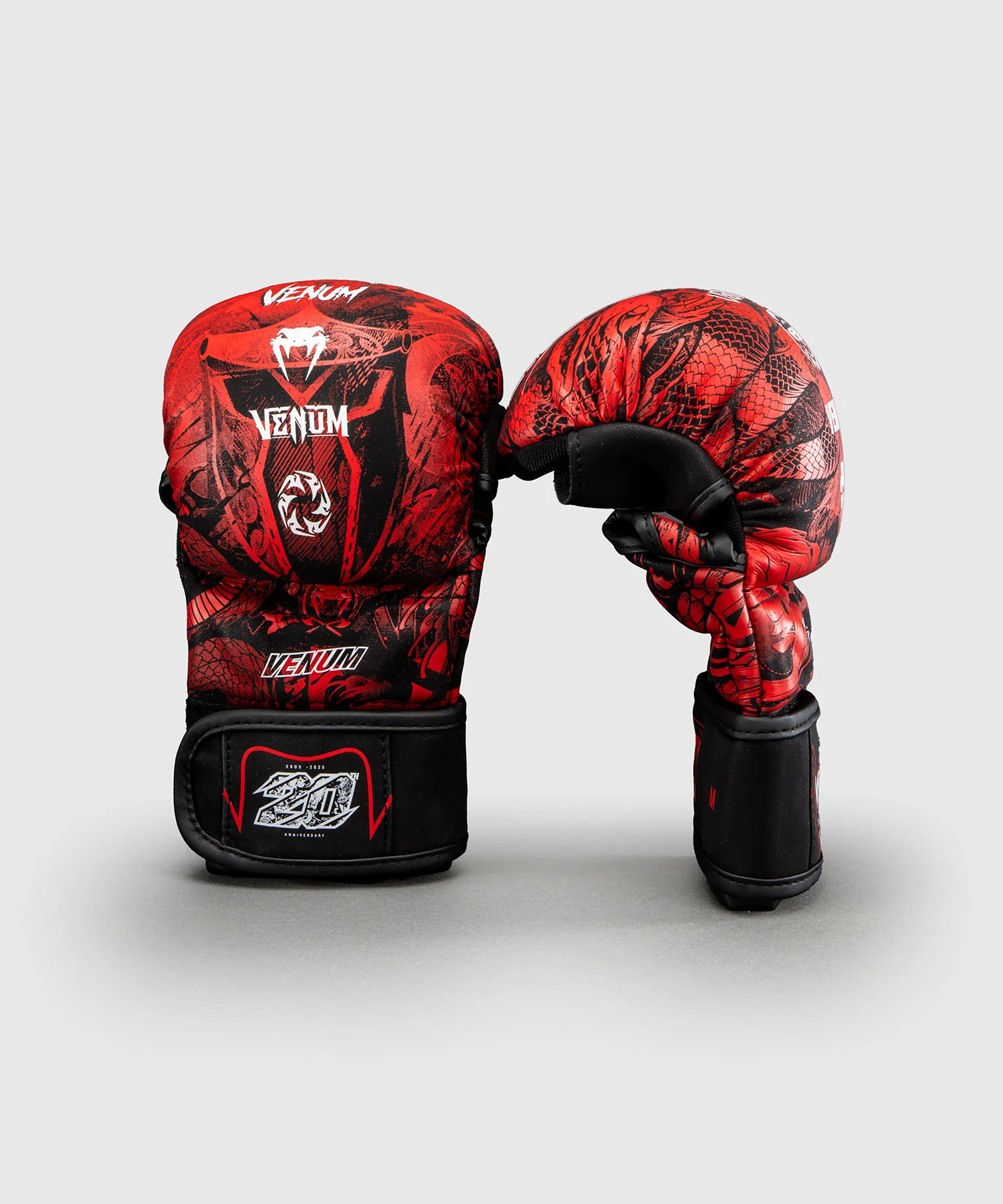 Gants de sparring Venum 20th Anniversary - Noir/Rouge - Image 2