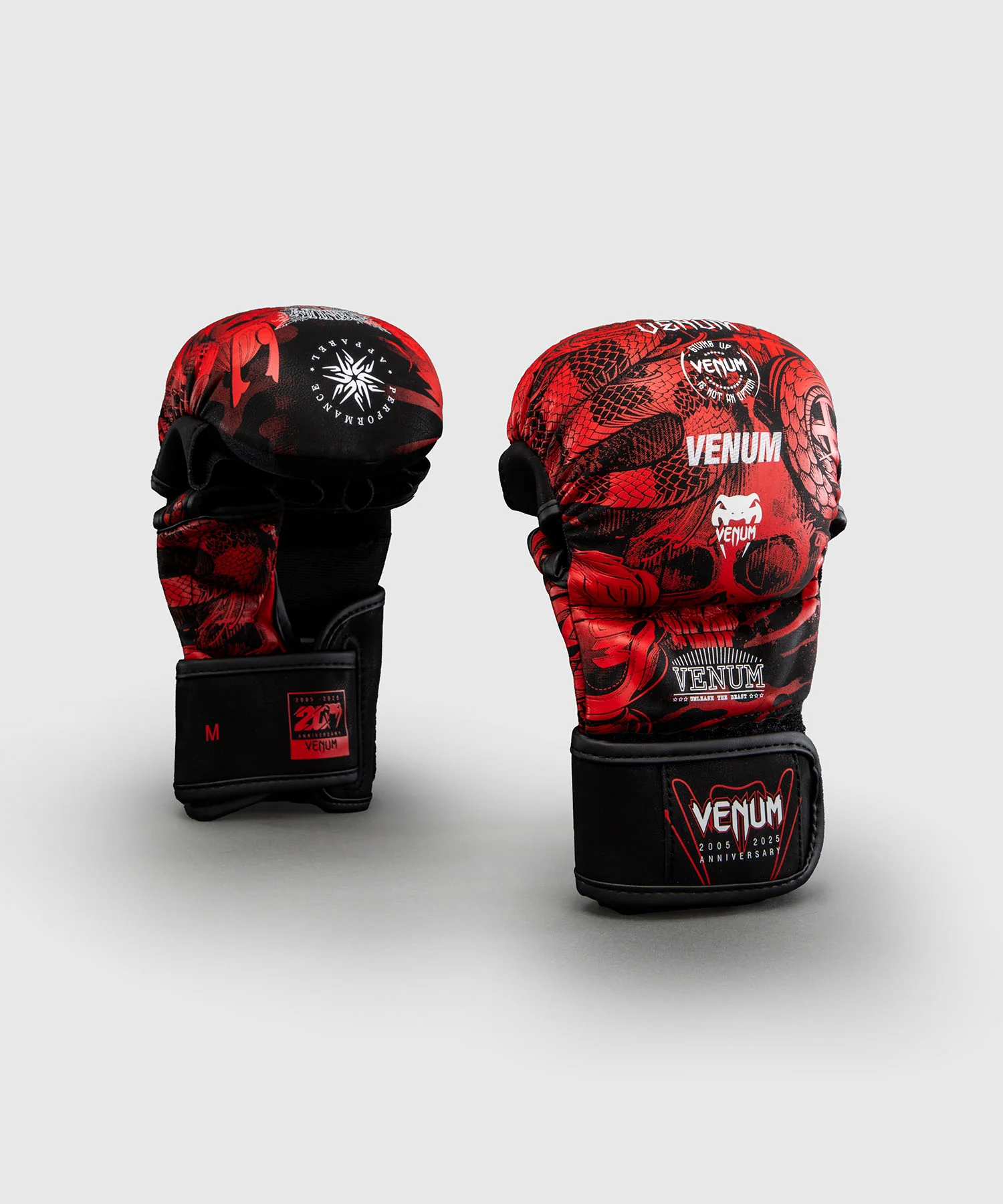 Gants de sparring Venum 20th Anniversary - Noir/Rouge - Image 3