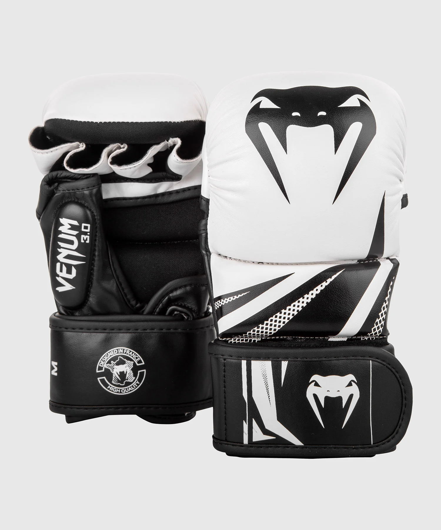 Gants de sparring MMA Venum Challenger 3.0 - Blanc/Noir