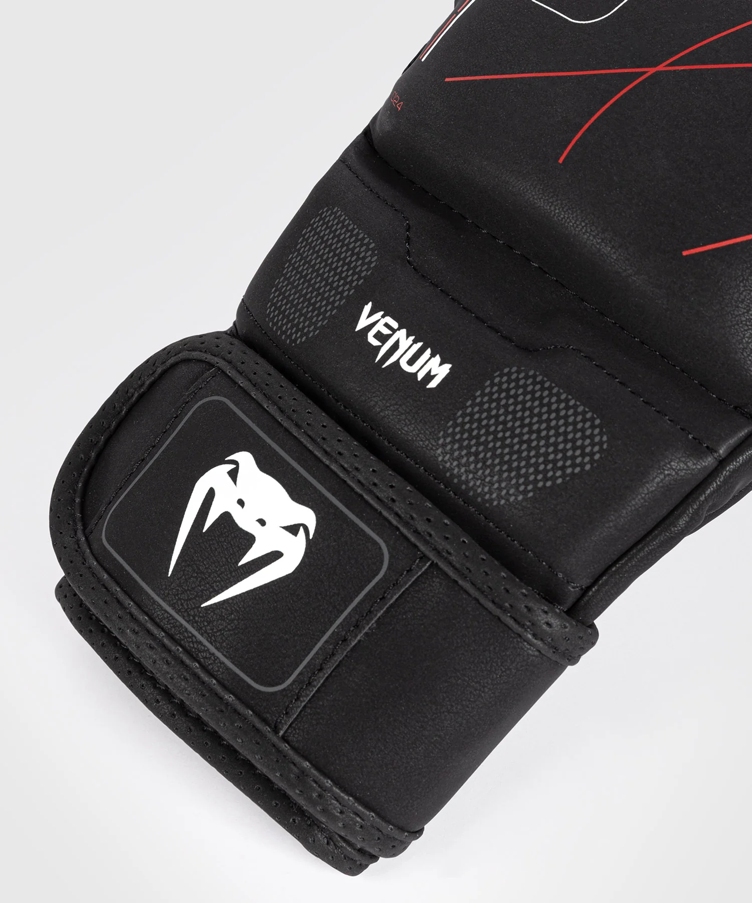 Gants de sparring Venum Tactical XT - Noir/Rouge feu - Image 4