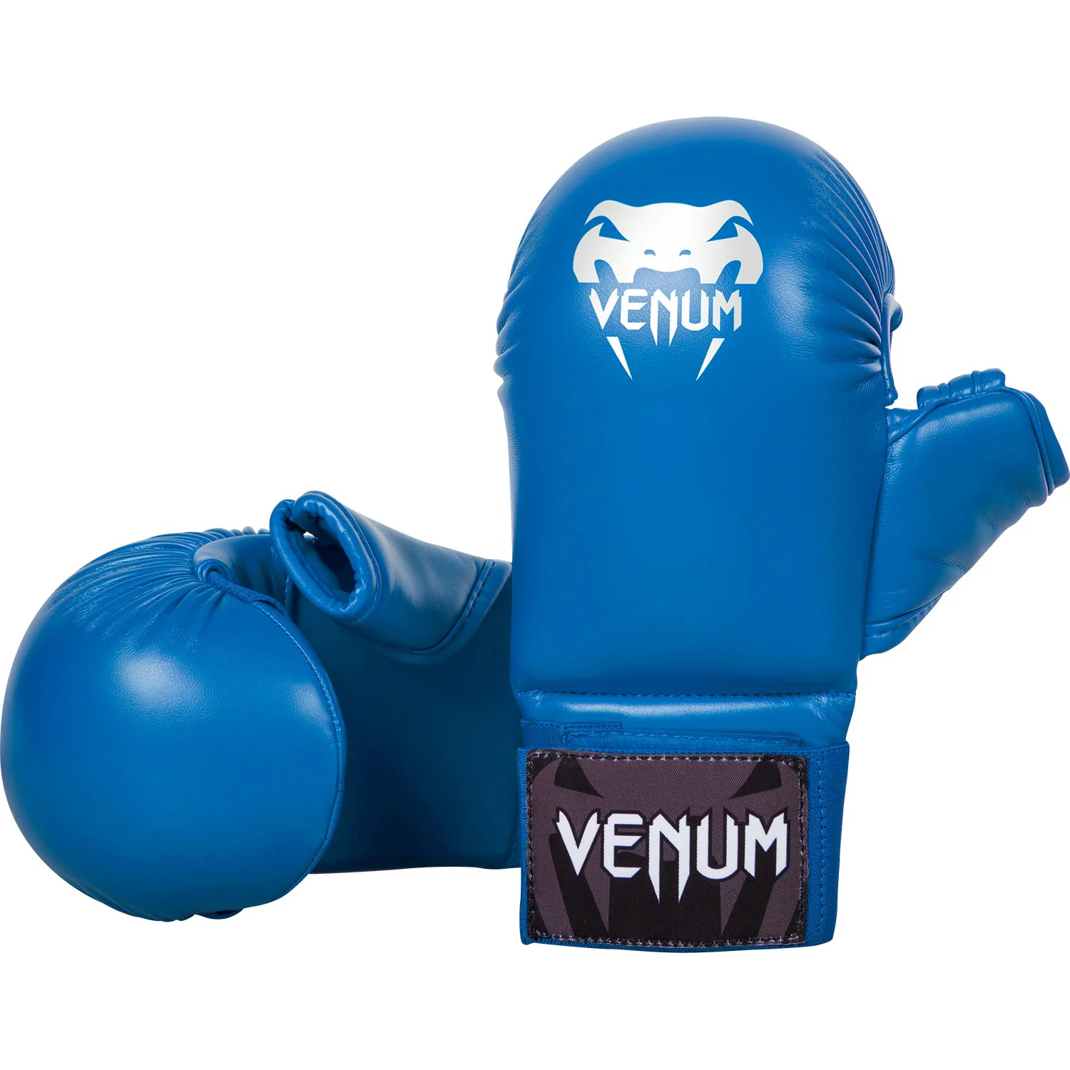 Gants Karaté Venum - avec pouce - Bleu