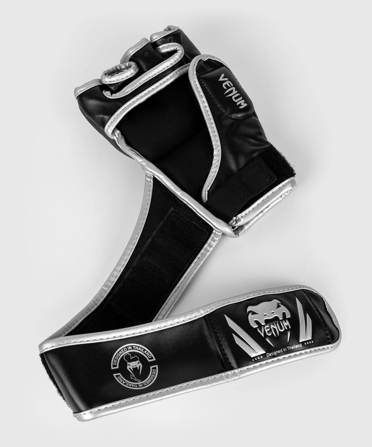 Gants de MMA Venum Challenger 2.0 - Noir/Argent - Image 6