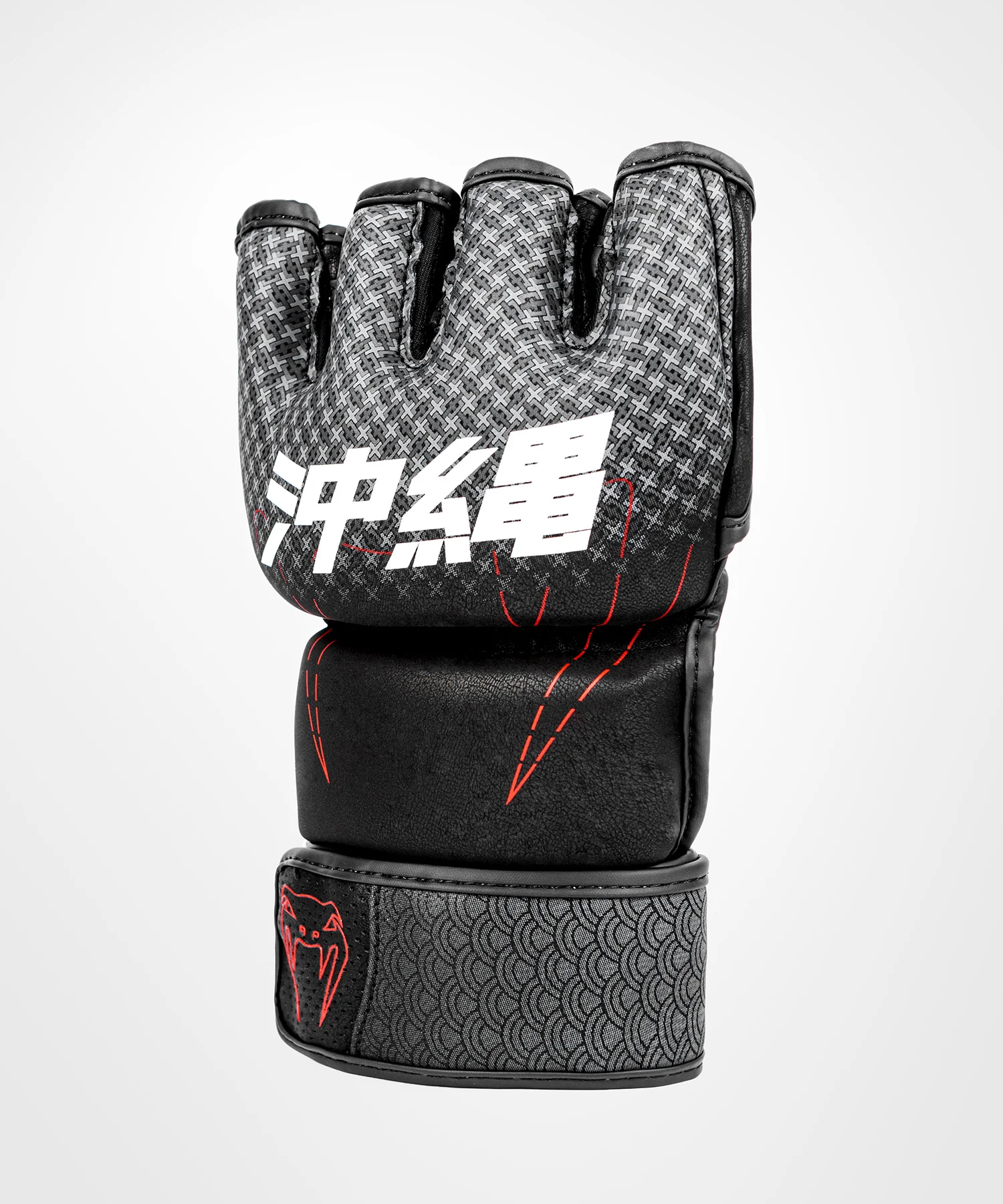 Gants MMA Venum Okinawa 3.0 - Noir/Rouge - Image 2