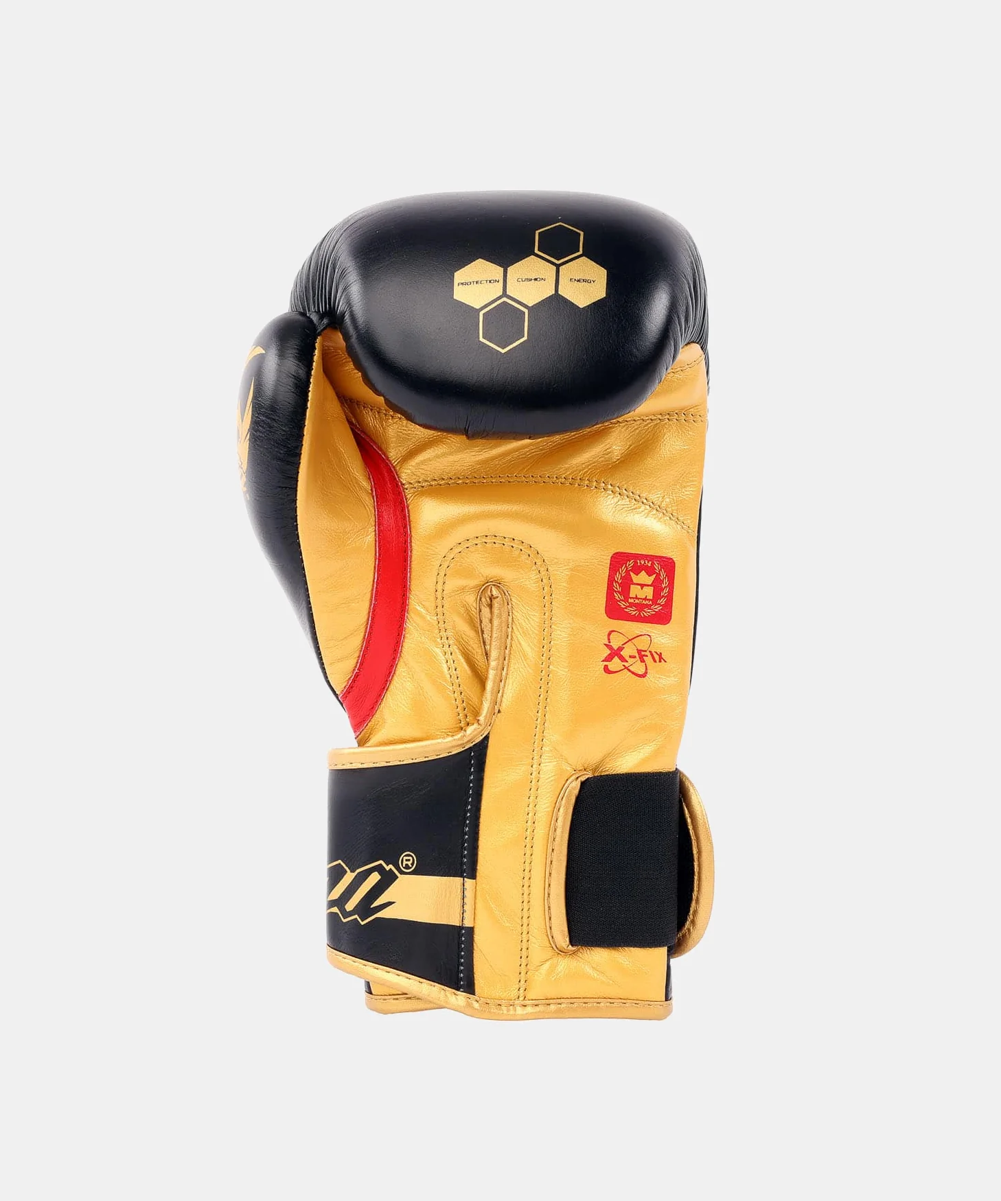 Gants de Boxe multiBoxe Montana Devil - Noir - Image 4