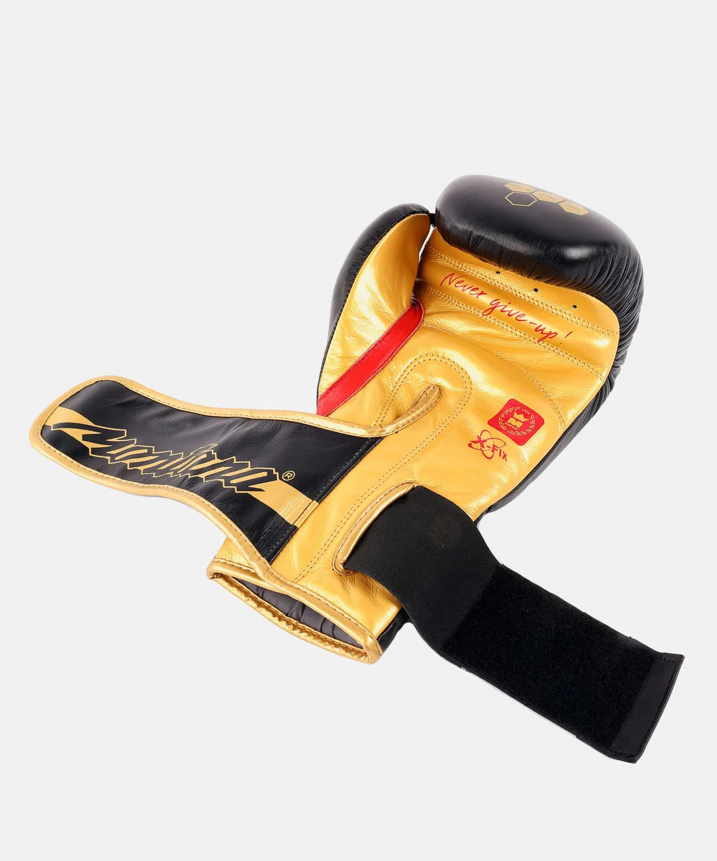 Gants de Boxe multiBoxe Montana Devil - Noir - Image 5