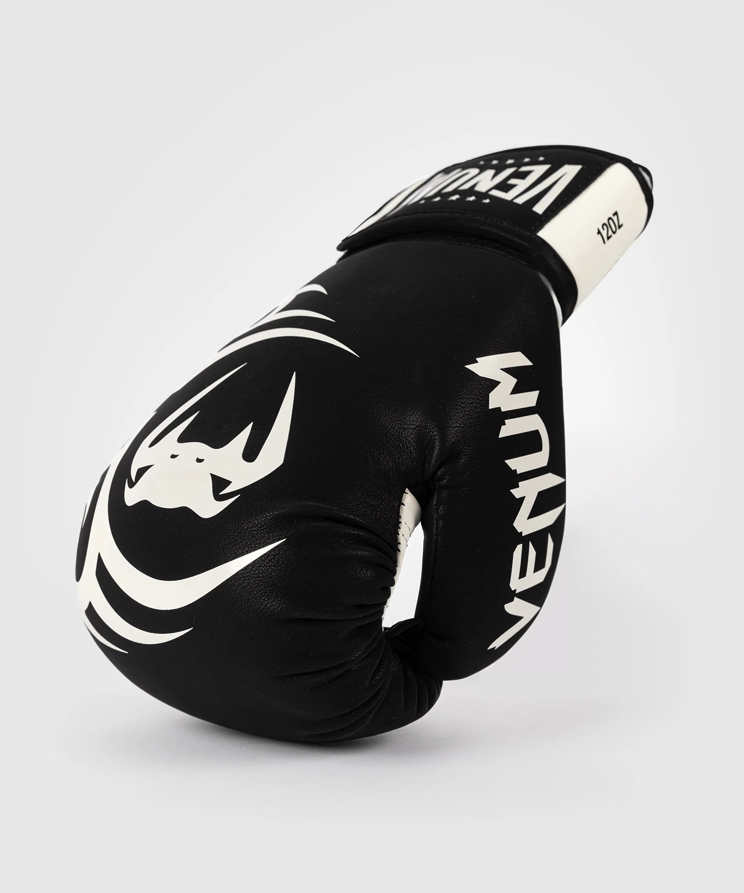 Gants de Boxe Venum Mike Tyson Replica - Noir Profond/Blanc Optique - Image 4