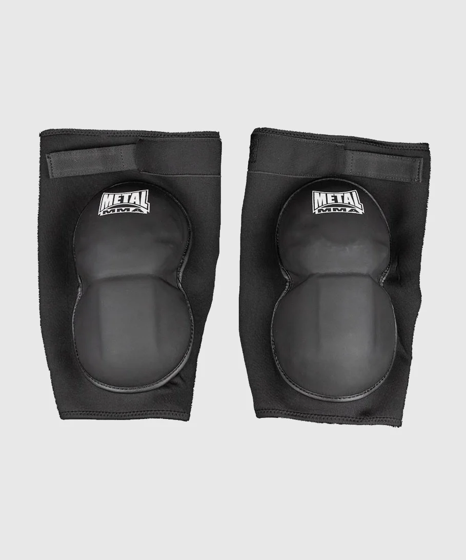 Genouillère Metal Boxe Mousse Injectée en Neoprène - Noir