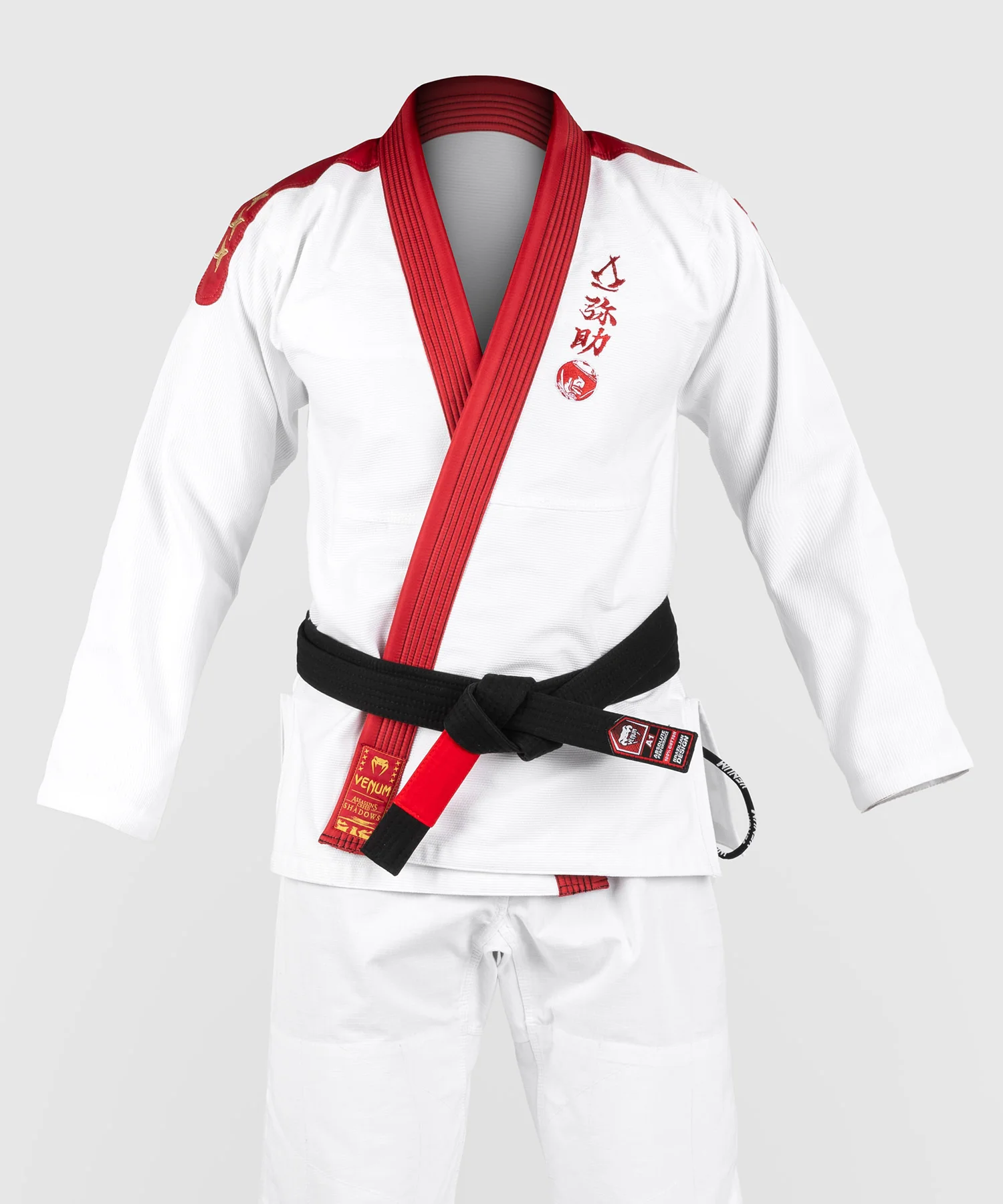 Kimono JJB Venum x Assassin's Creed Shadows - Blanc/Rouge - Image 2