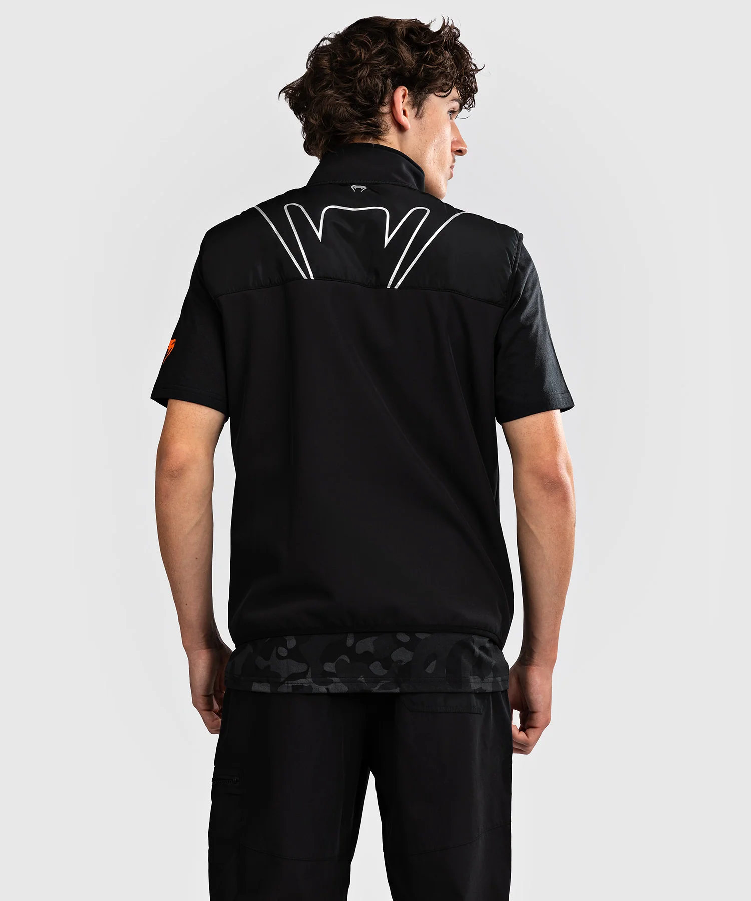 Veste déperlante à manches courtes Venum Paddock - Noir - Image 2