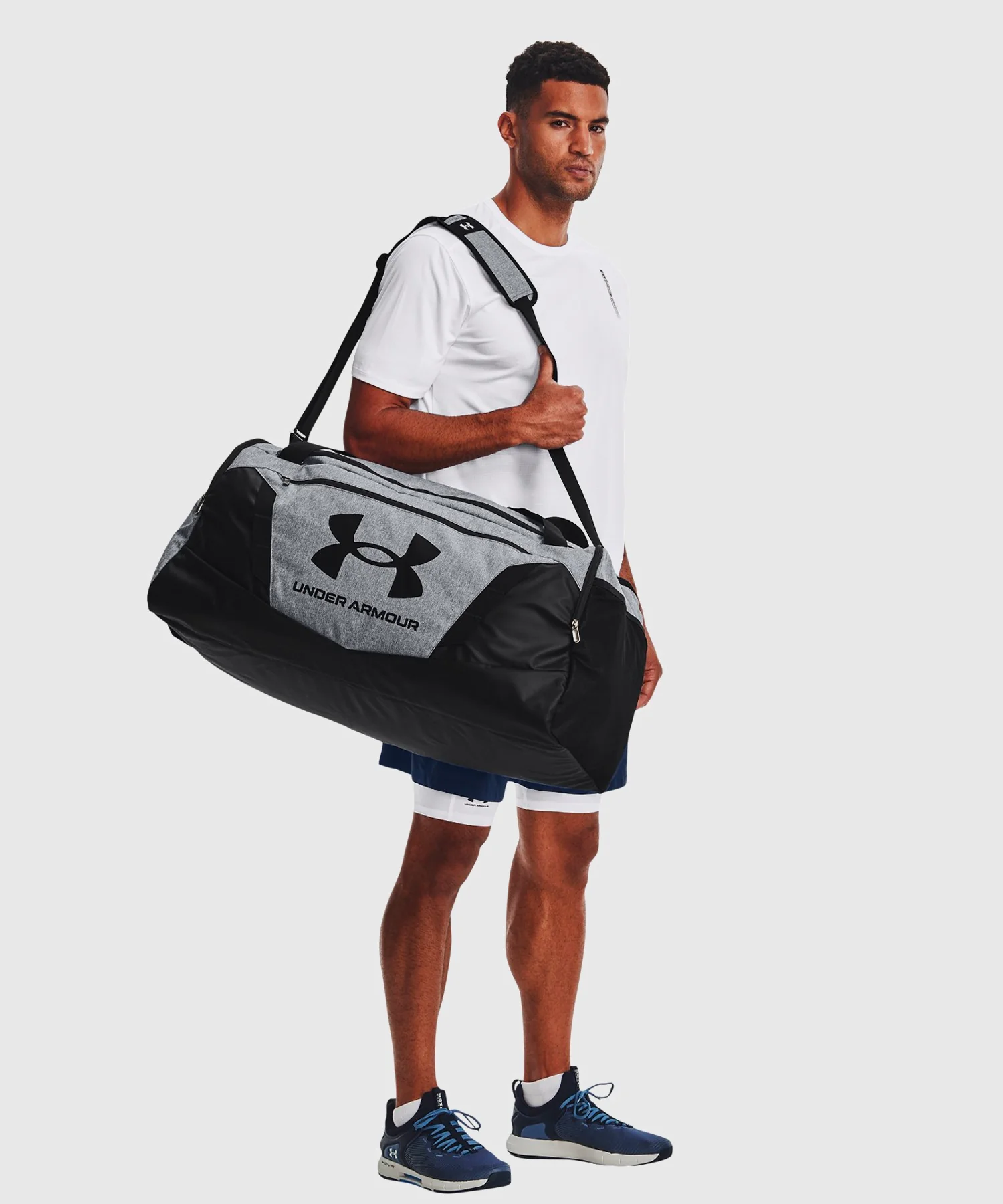 Grand Sac De Sport Under Armour Ua Undeniable 5.0 - Gris/Noir - Image 7