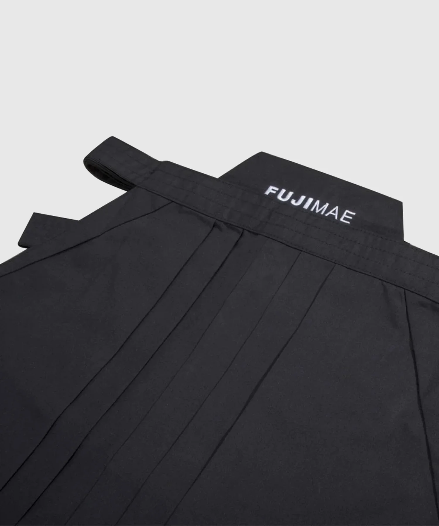 Hakama d'aïkido/kendo Fujimae - Noir - Image 2