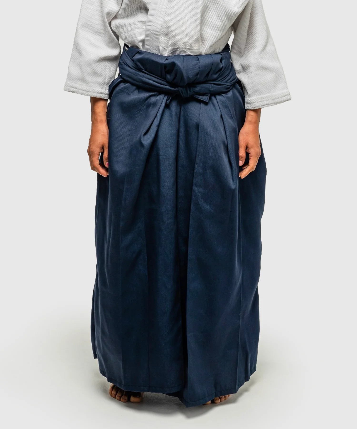 Hakama FUJIMAE Training - Navy Blue - Image 2
