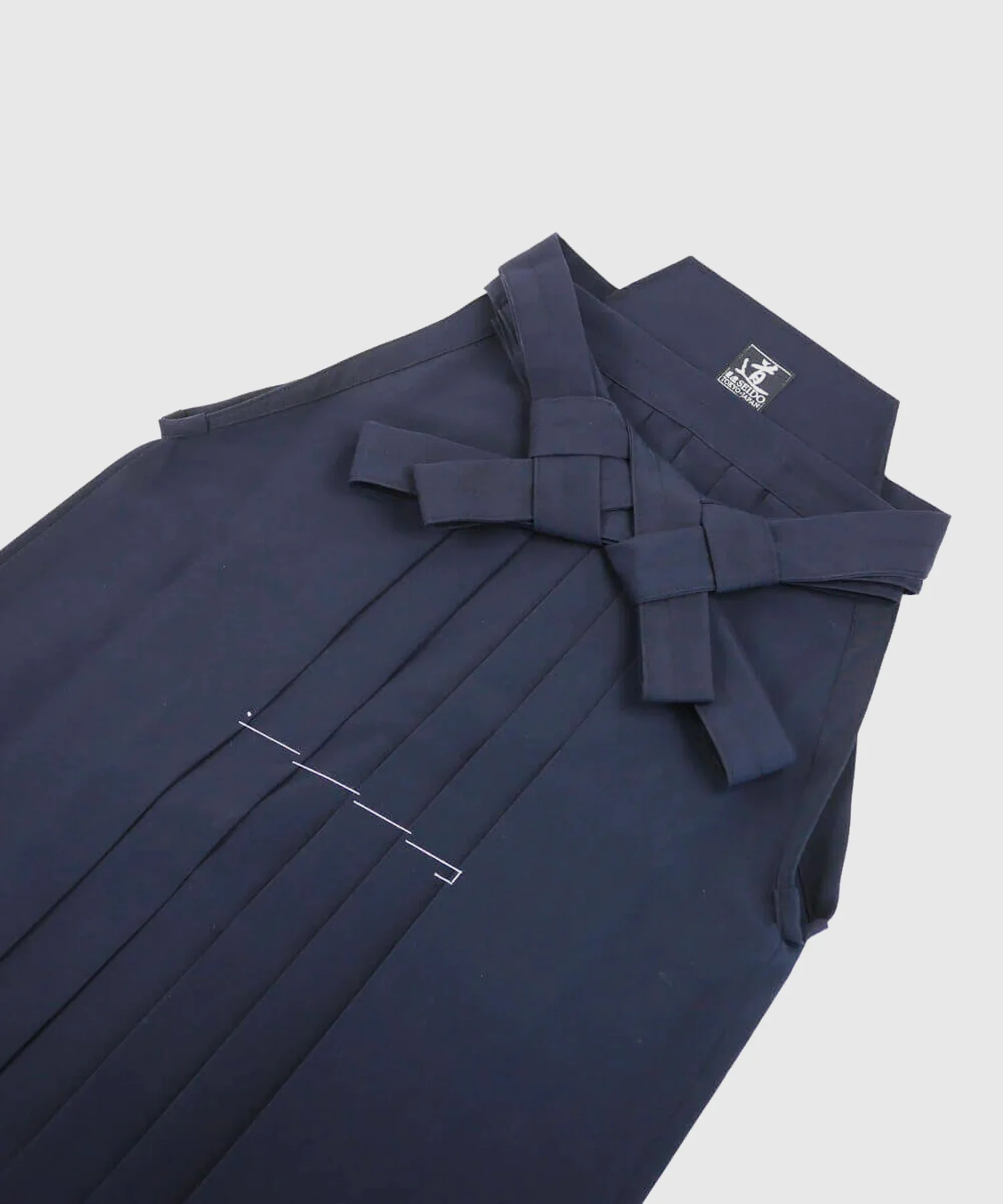 Hakama Seido Keiko Tetron Supérieur - Bleu Marine (Japon) - Image 4