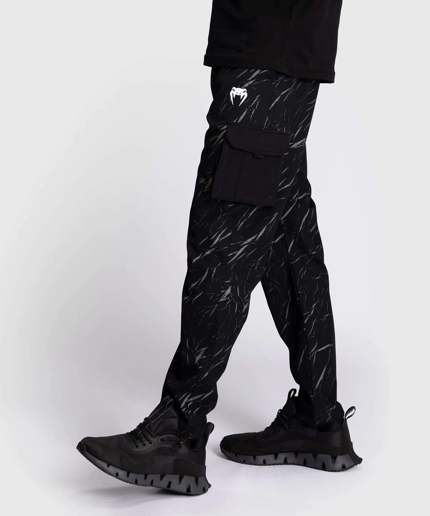 Jogging pour Hommes Venum Trooper - Noir/Beige - Image 2