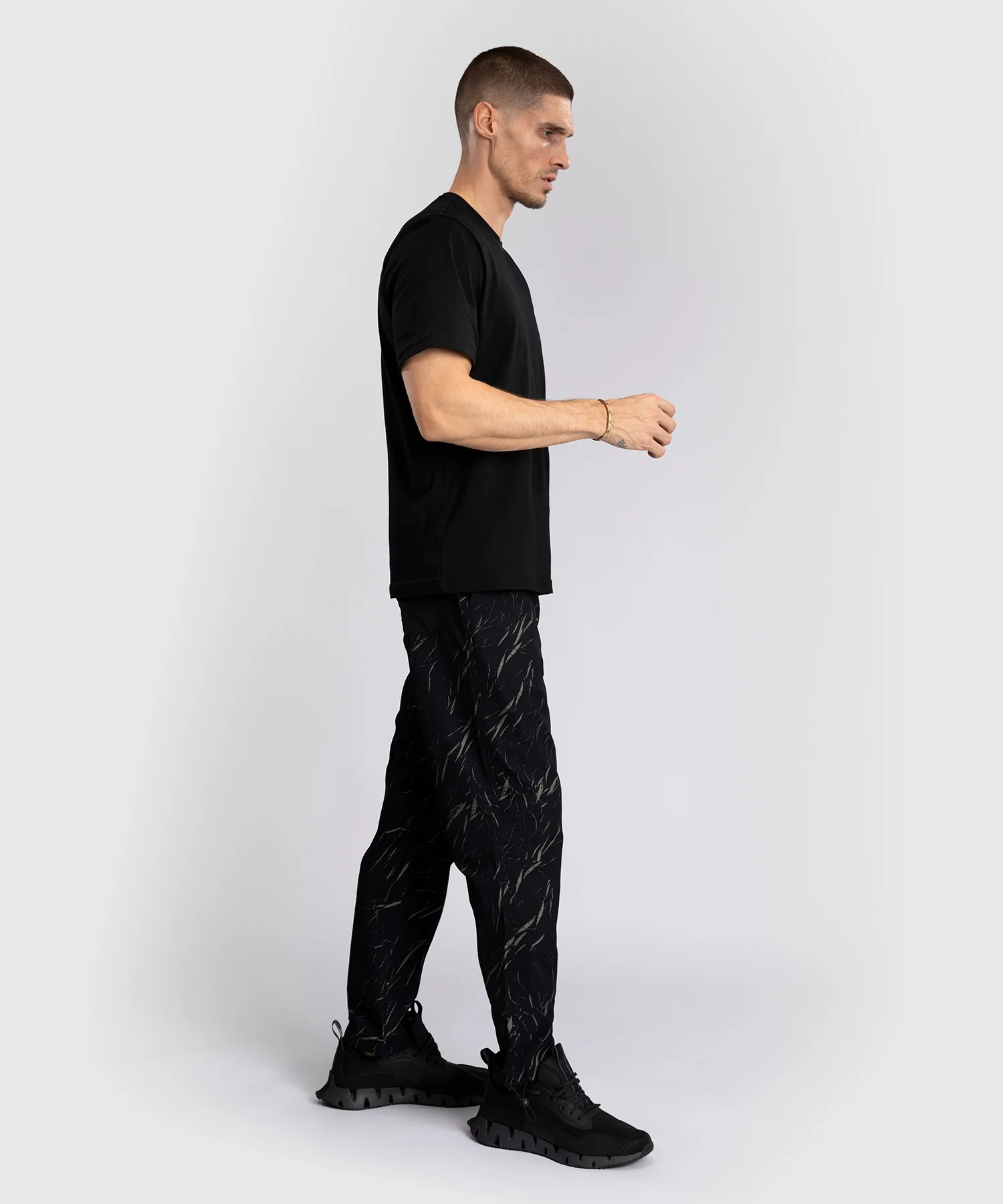 Jogging pour Hommes Venum Trooper - Noir/Beige - Image 3