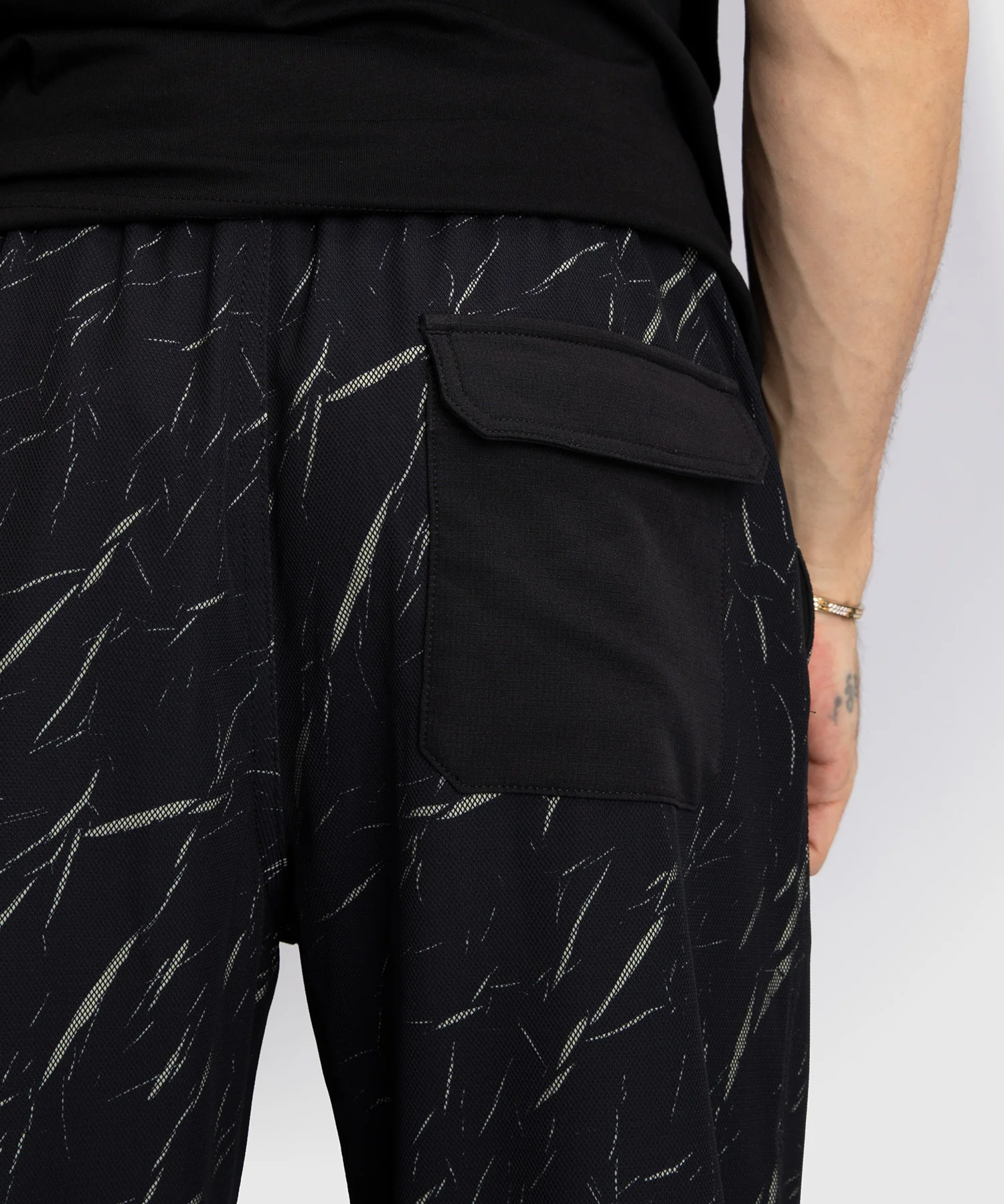 Jogging pour Hommes Venum Trooper - Noir/Beige - Image 6