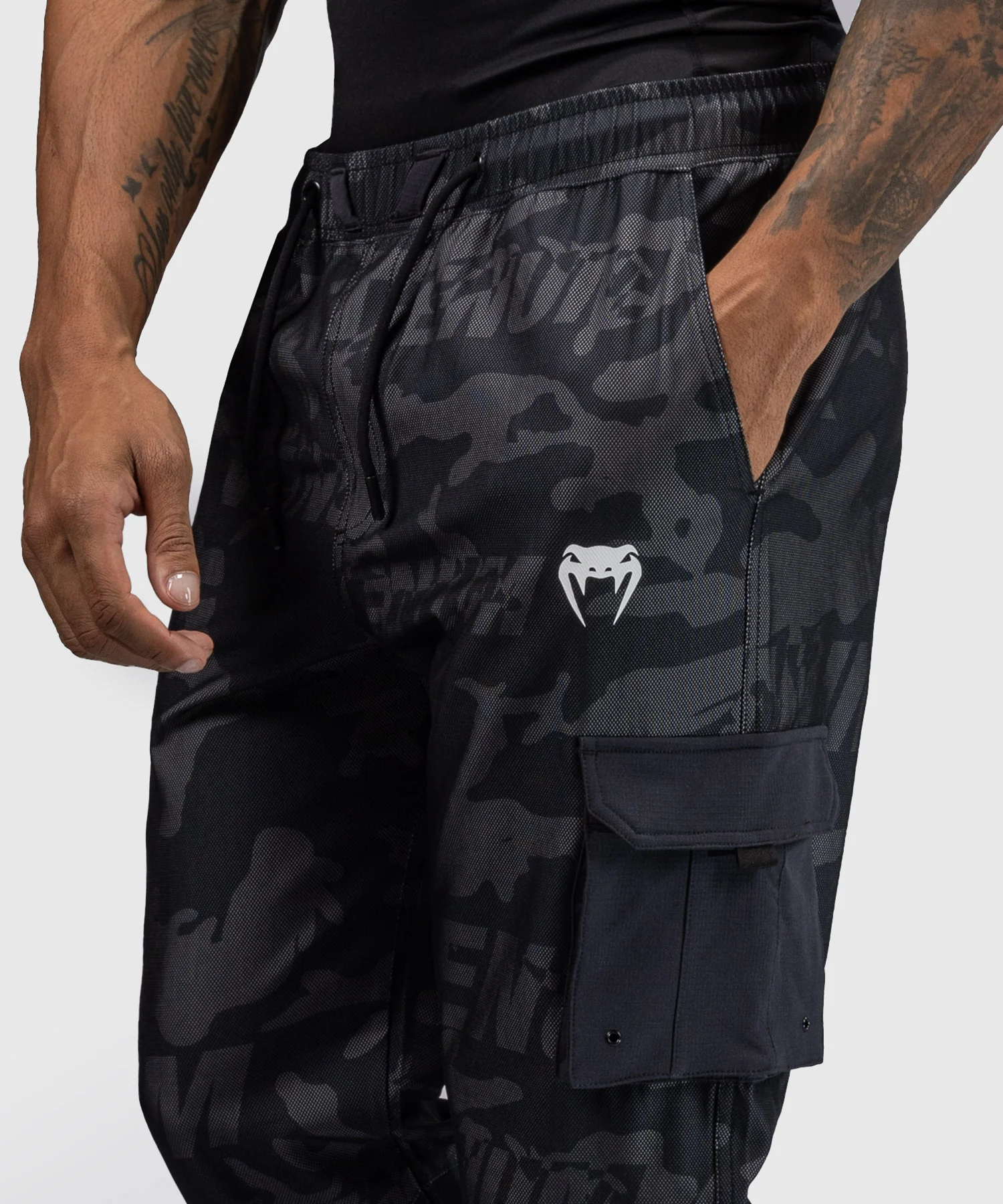 Jogging pour Hommes Venum Trooper - Noir/Charbon - Image 5