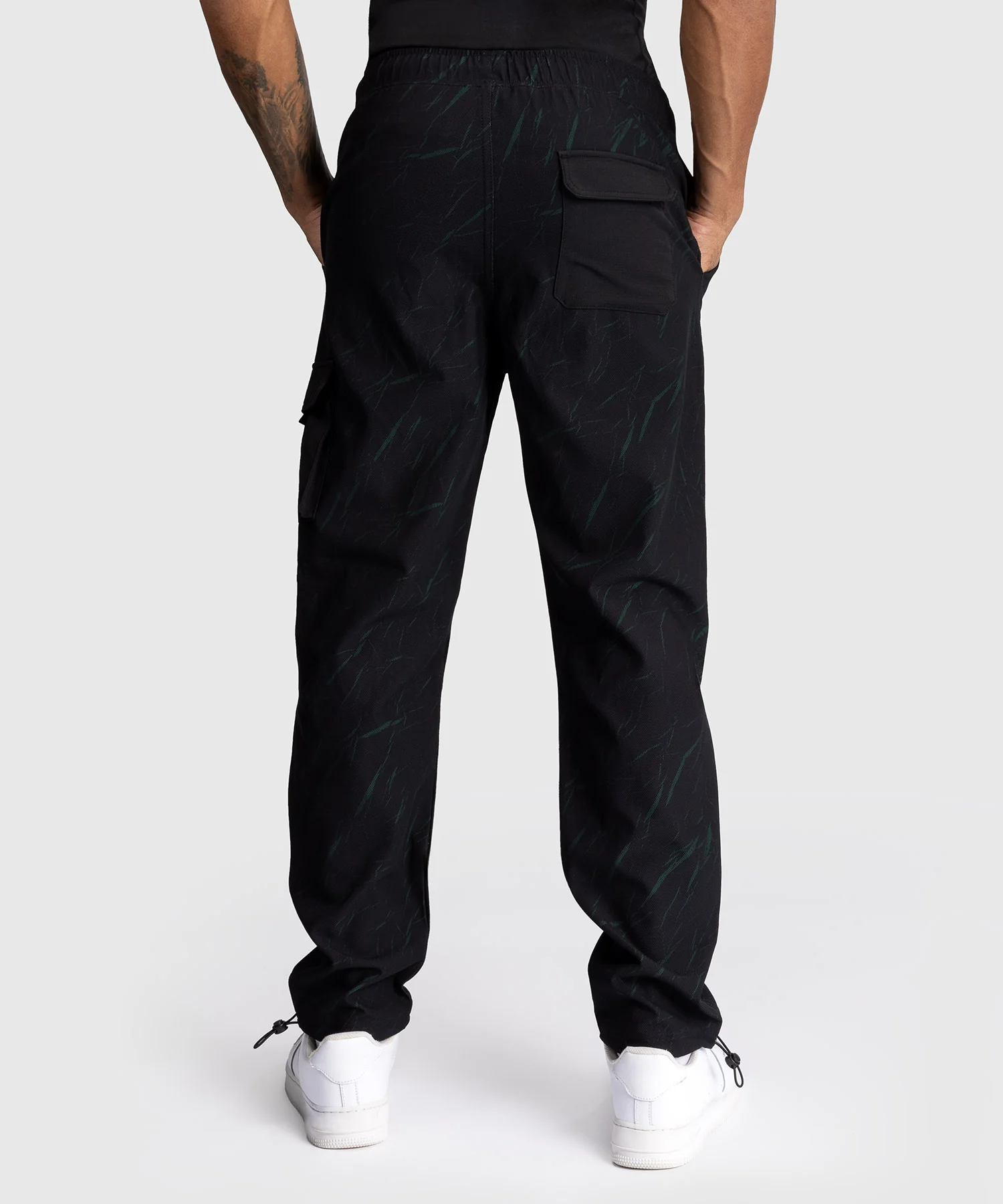 Jogging pour Hommes Venum Trooper - Noir/Vert - Image 4