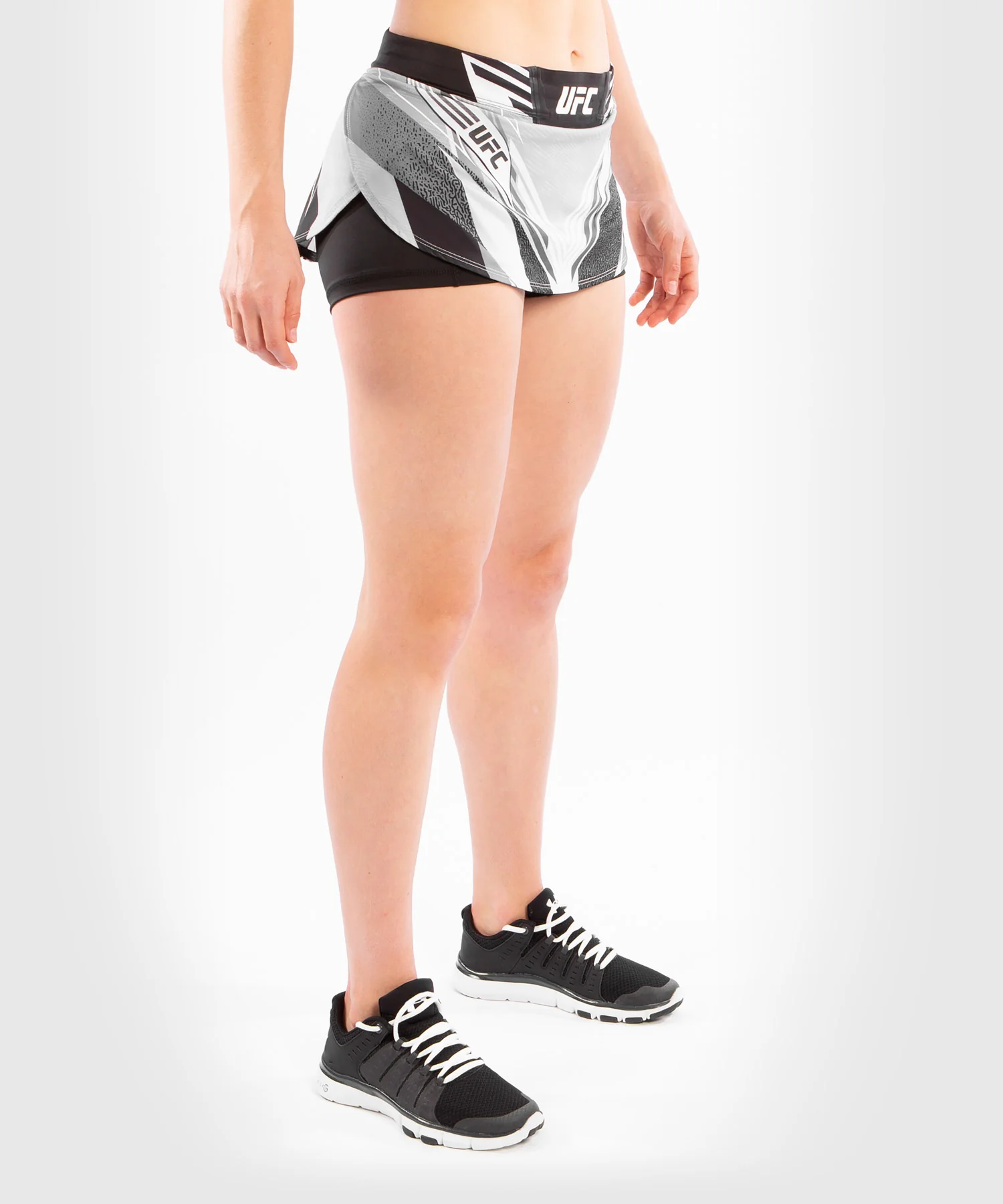 Jupe-Short Femme UFC Venum Authentic Fight Night - Blanc - Image 4