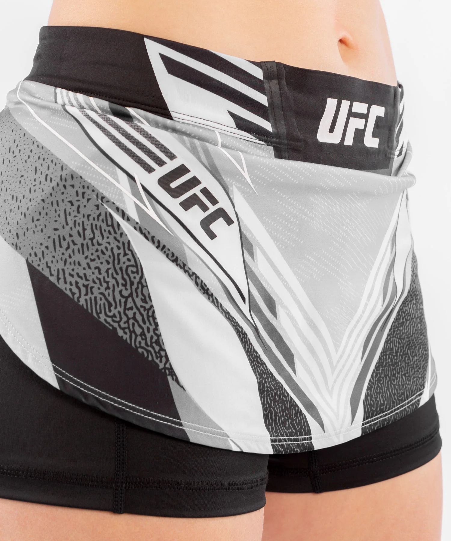 Jupe-Short Femme UFC Venum Authentic Fight Night - Blanc - Image 5