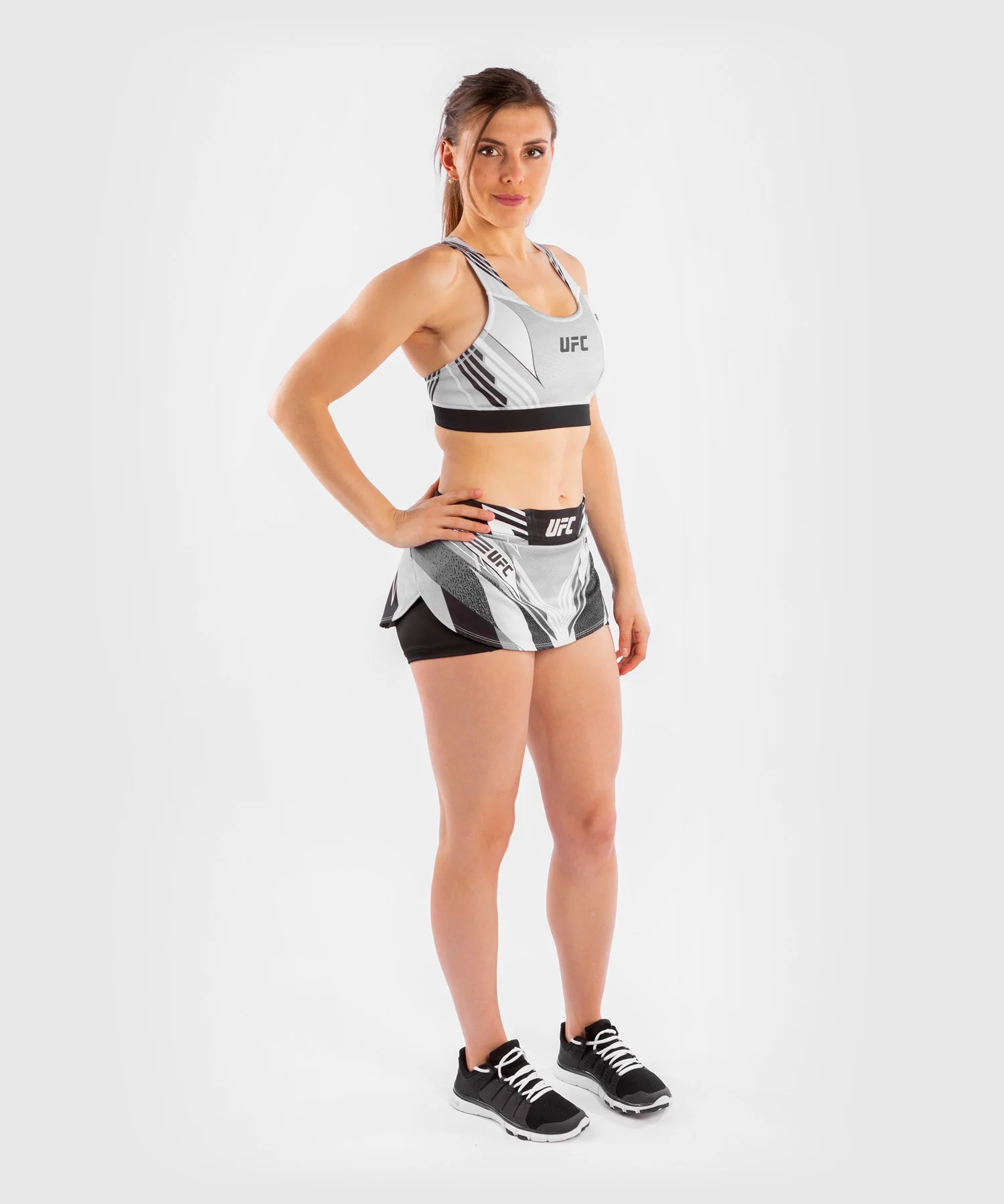 Jupe-Short Femme UFC Venum Authentic Fight Night - Blanc - Image 7