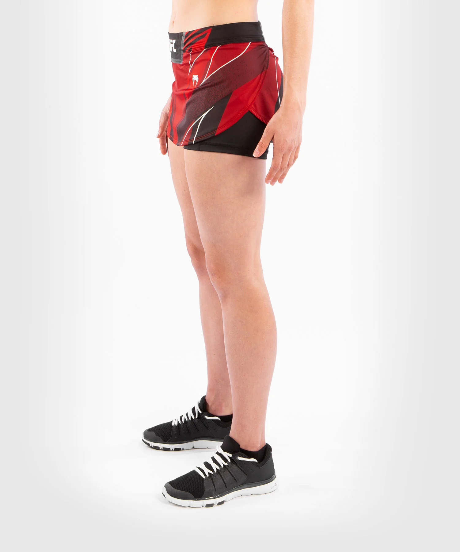 Jupe-Short Femme UFC Venum Authentic Fight Night - Rouge - Image 3