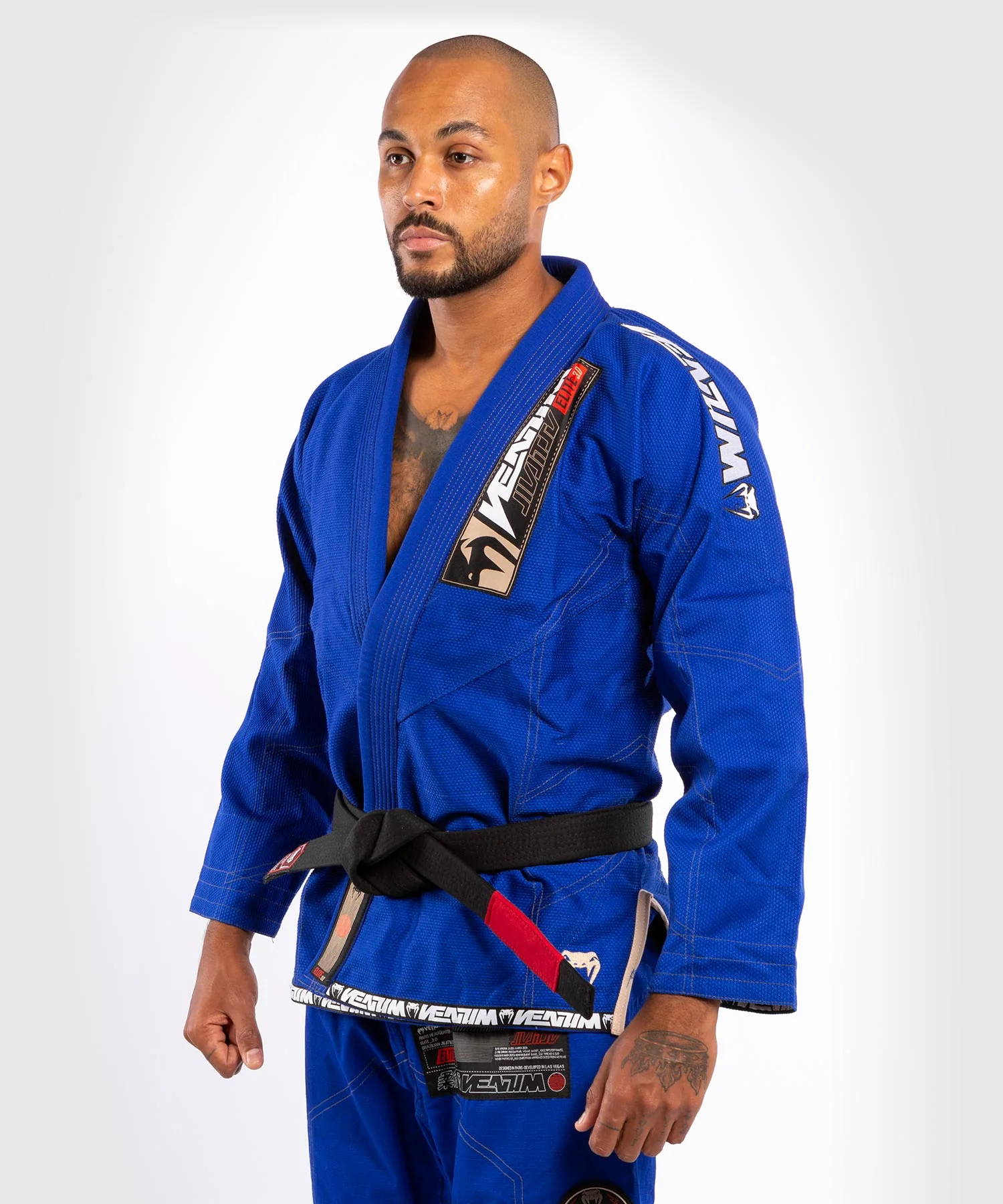 Kimono de BJJ Venum Elite 3.0 - Bleu - Image 3
