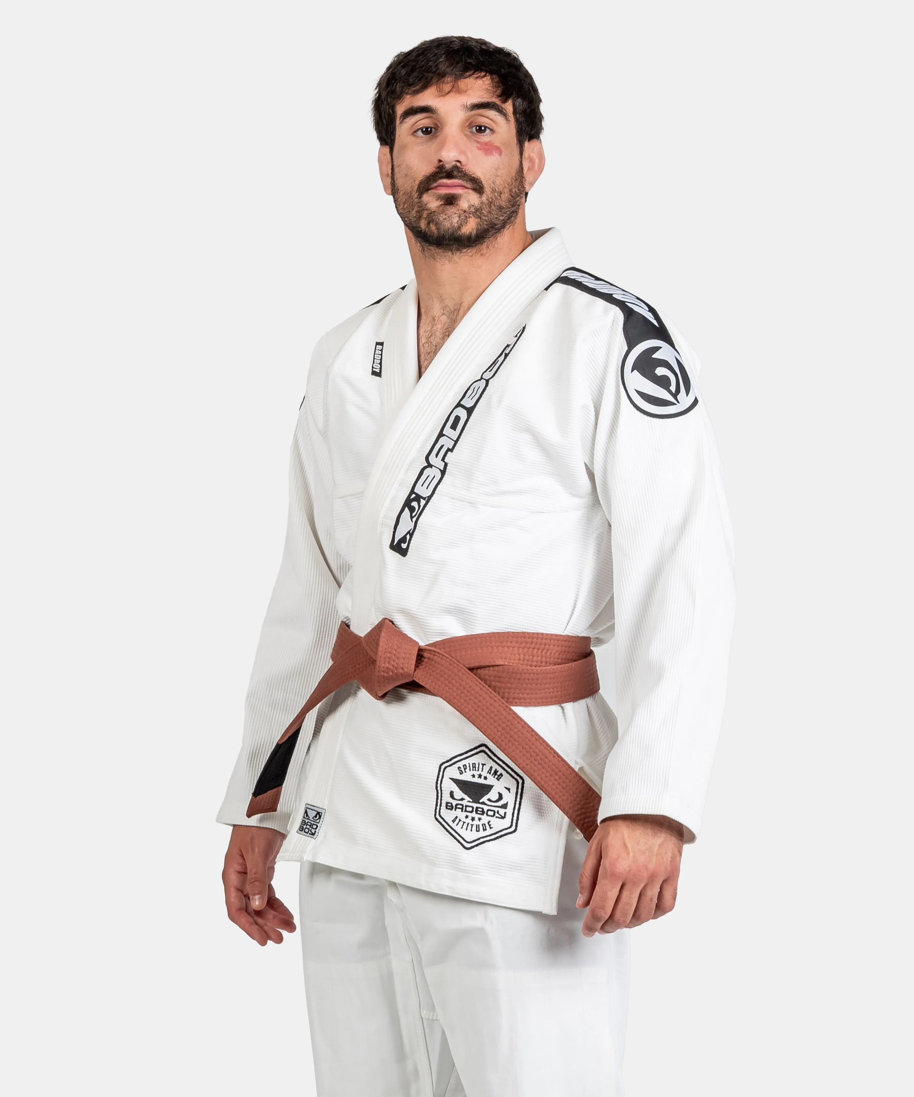 Kimono de JJB Bad Boy Foundation - Blanc