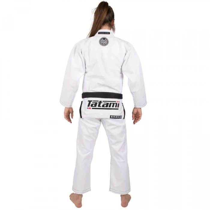 Kimono de JJB Femme Tatami Fightwear Estilo 6.0 - Blanc/Noir - Image 4