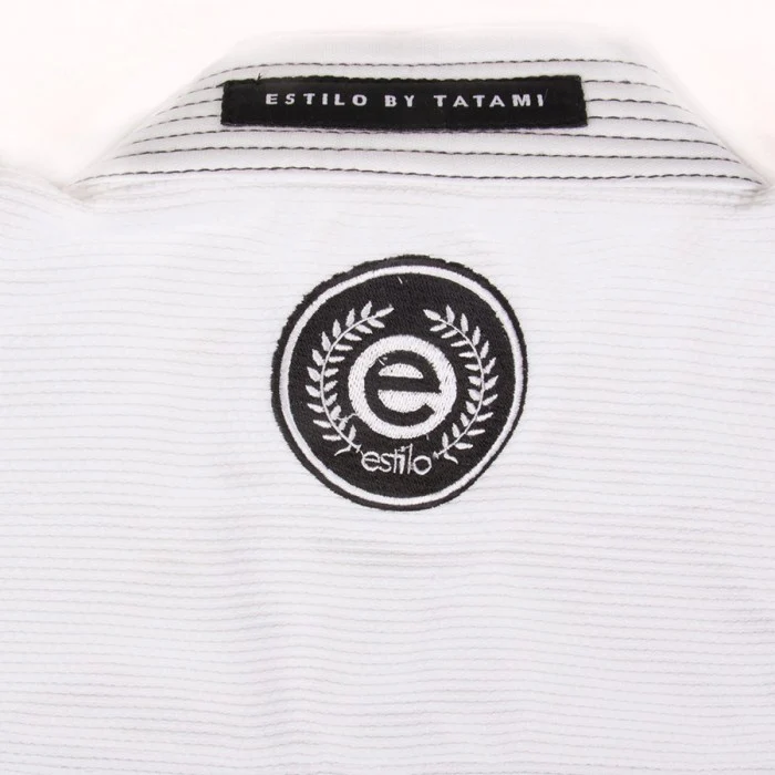Kimono de JJB Femme Tatami Fightwear Estilo 6.0 - Blanc/Noir - Image 7