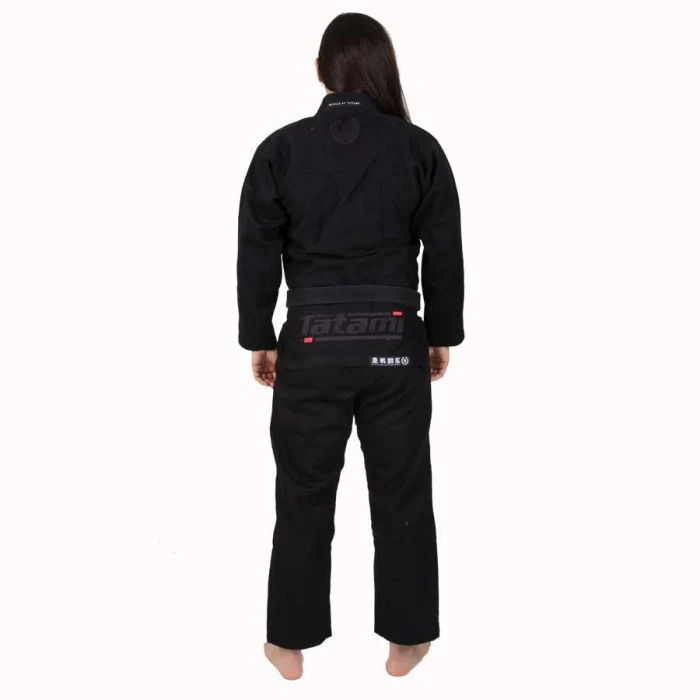 Kimono de JJB Femme Tatami Fightwear Estilo 6.0 - Noir/Noir - Image 4